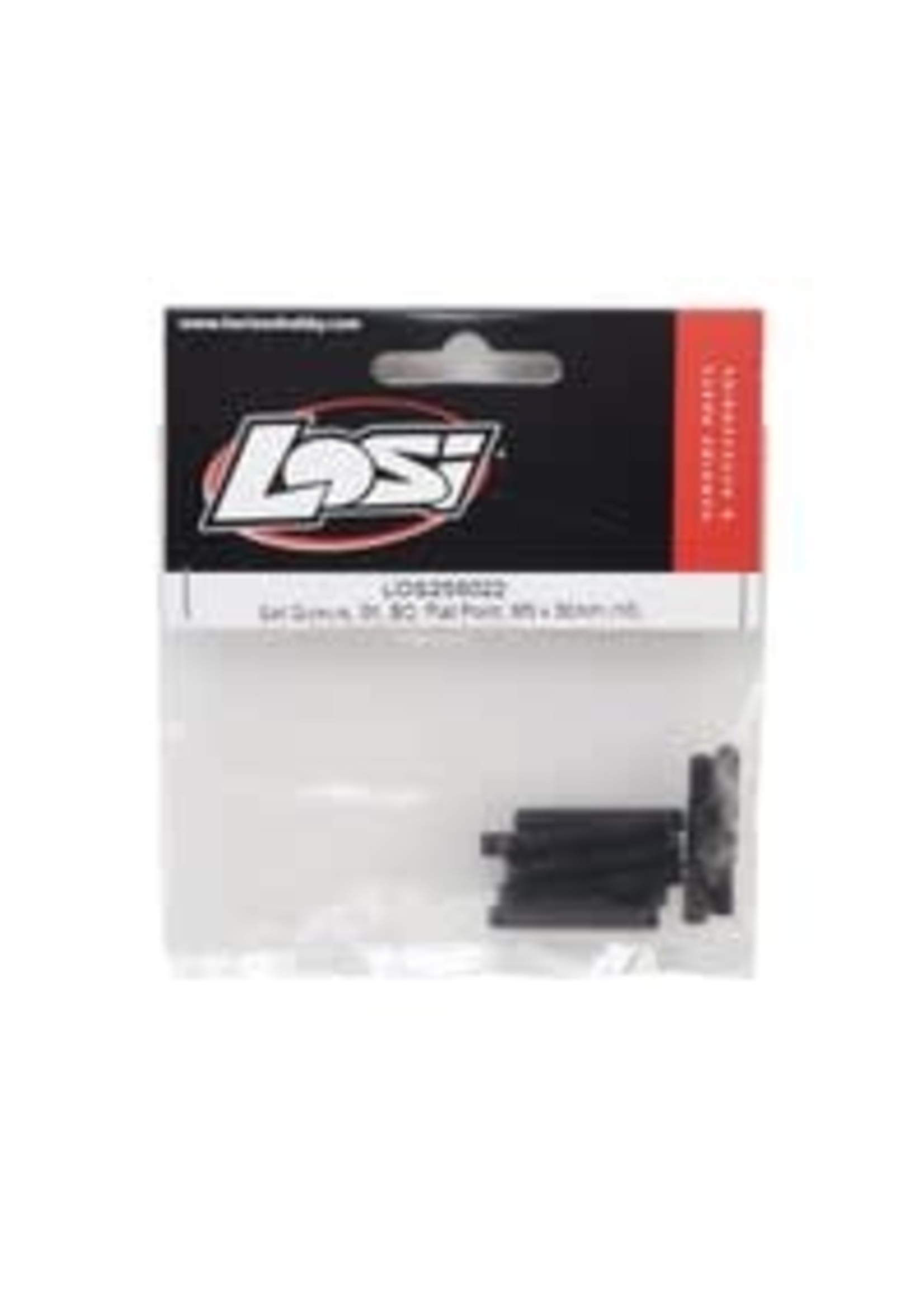 Losi LOS255022 Set Screws, Stl, BO, Flat Point, M5 x 30mm (10)