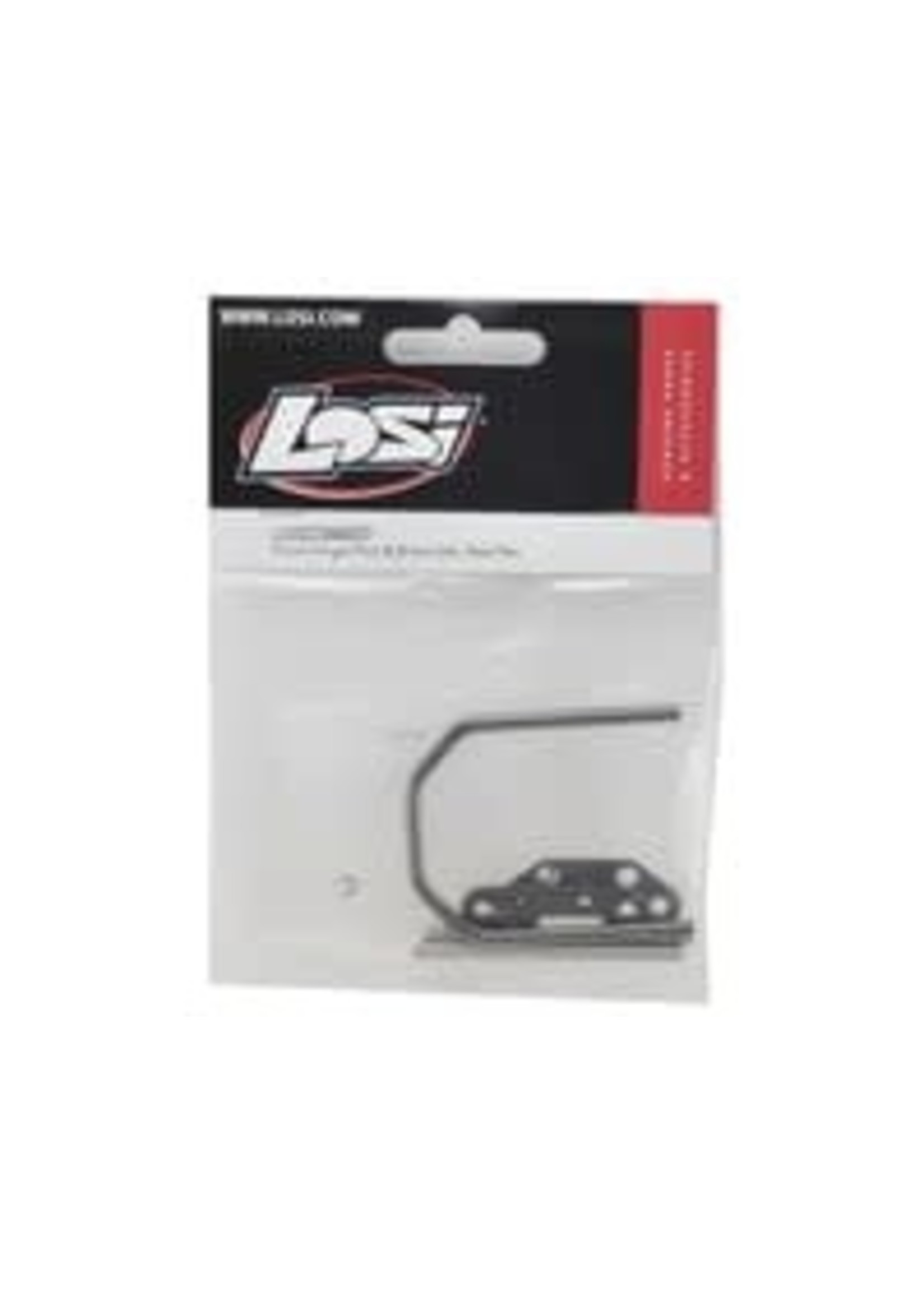 Losi LOS234007 Front Hinge Pins & Brace Set: Baja Rey