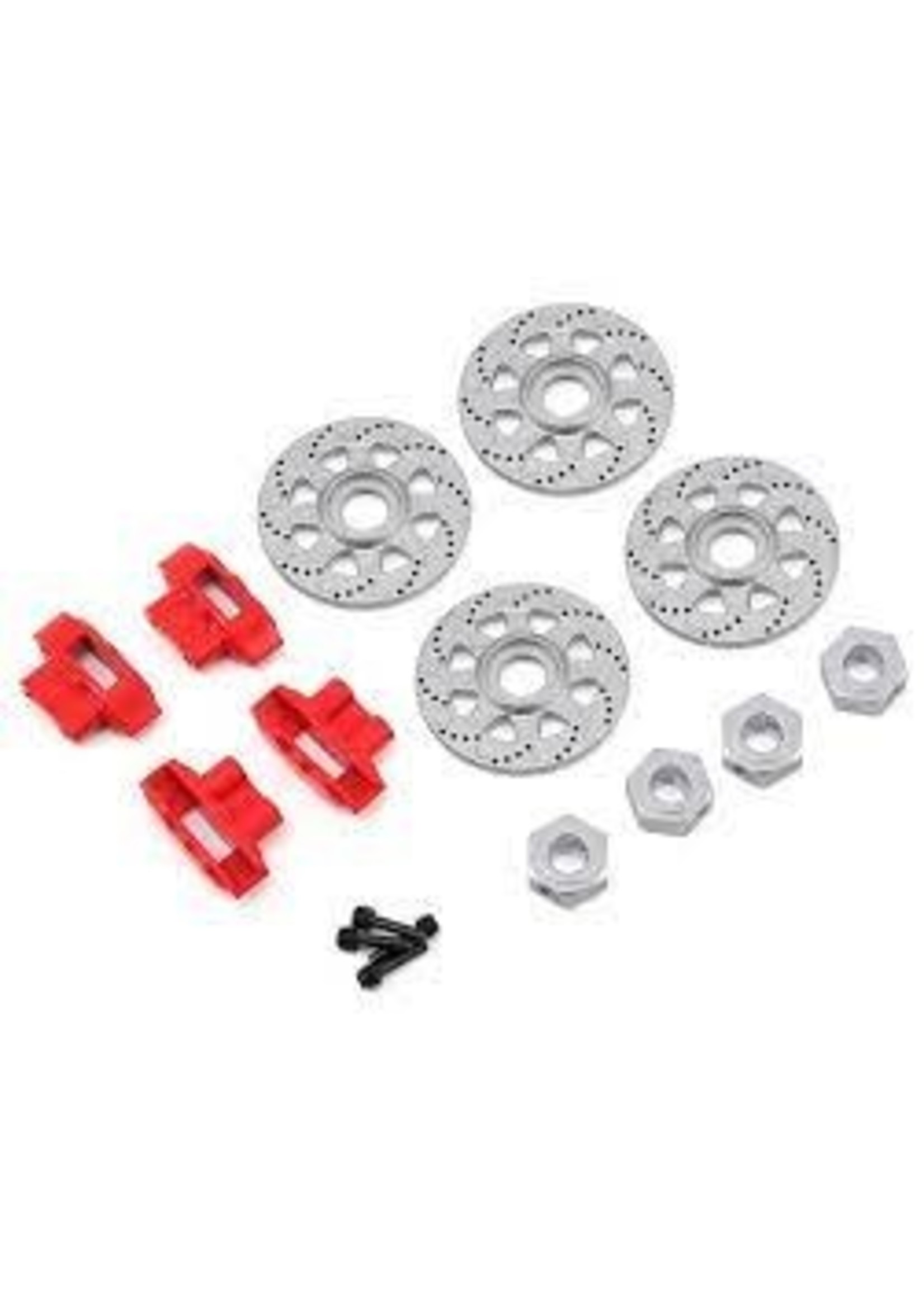 Losi LOS232006 Hex, Rotor, Caliper & Pin Set (4): Baja Rey
