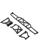 Losi Rear Bumper Set: TENACITY SCT