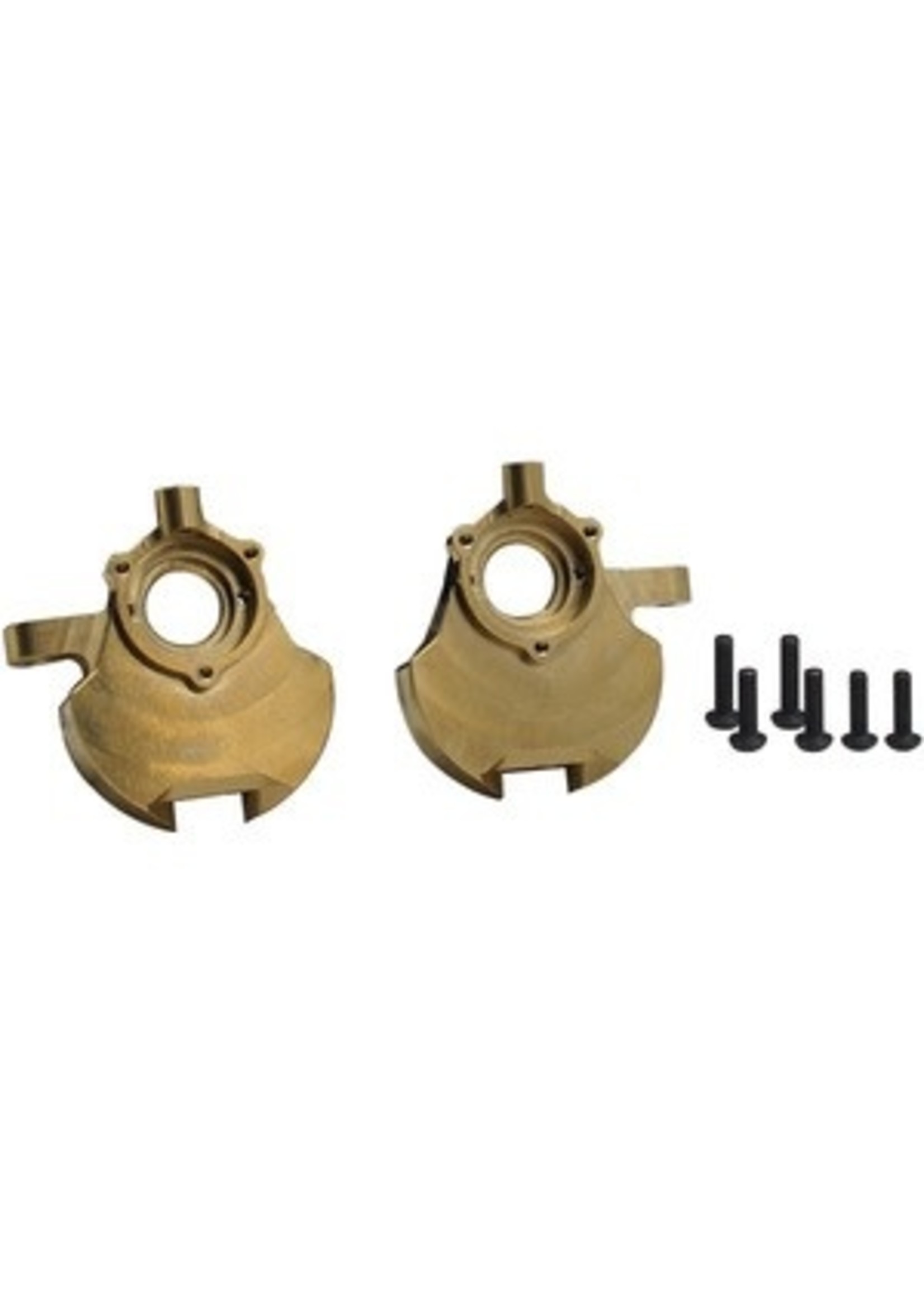 Hot Racing HRAEVE21HM Heavy Metal Brass Front Knuckle, for Red Cat Gen 8