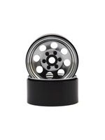 SSD SSD RC 8 Hole 1.9” Steel Beadlock Wheels (Chrome)