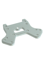 Redcat Racing Aluminum Rear Shock Tower (Silver)(1pc)