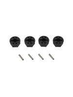 Redcat Racing Wheel Hexes with Pins (12mm)(Plastic) (4pcs)