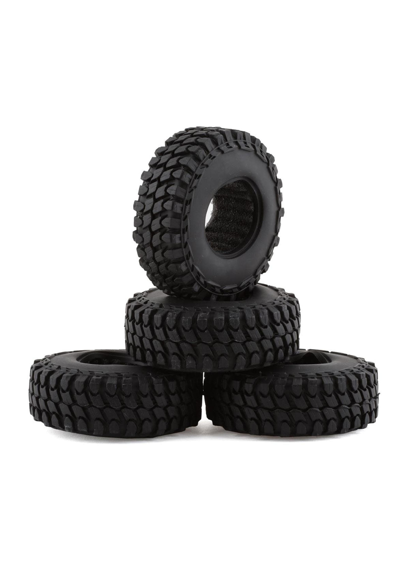 Hot Racing HRASXTF1019C Hot Racing Axial SCX24 1.0 Micro Rock Crawler Z Tire (Soft)