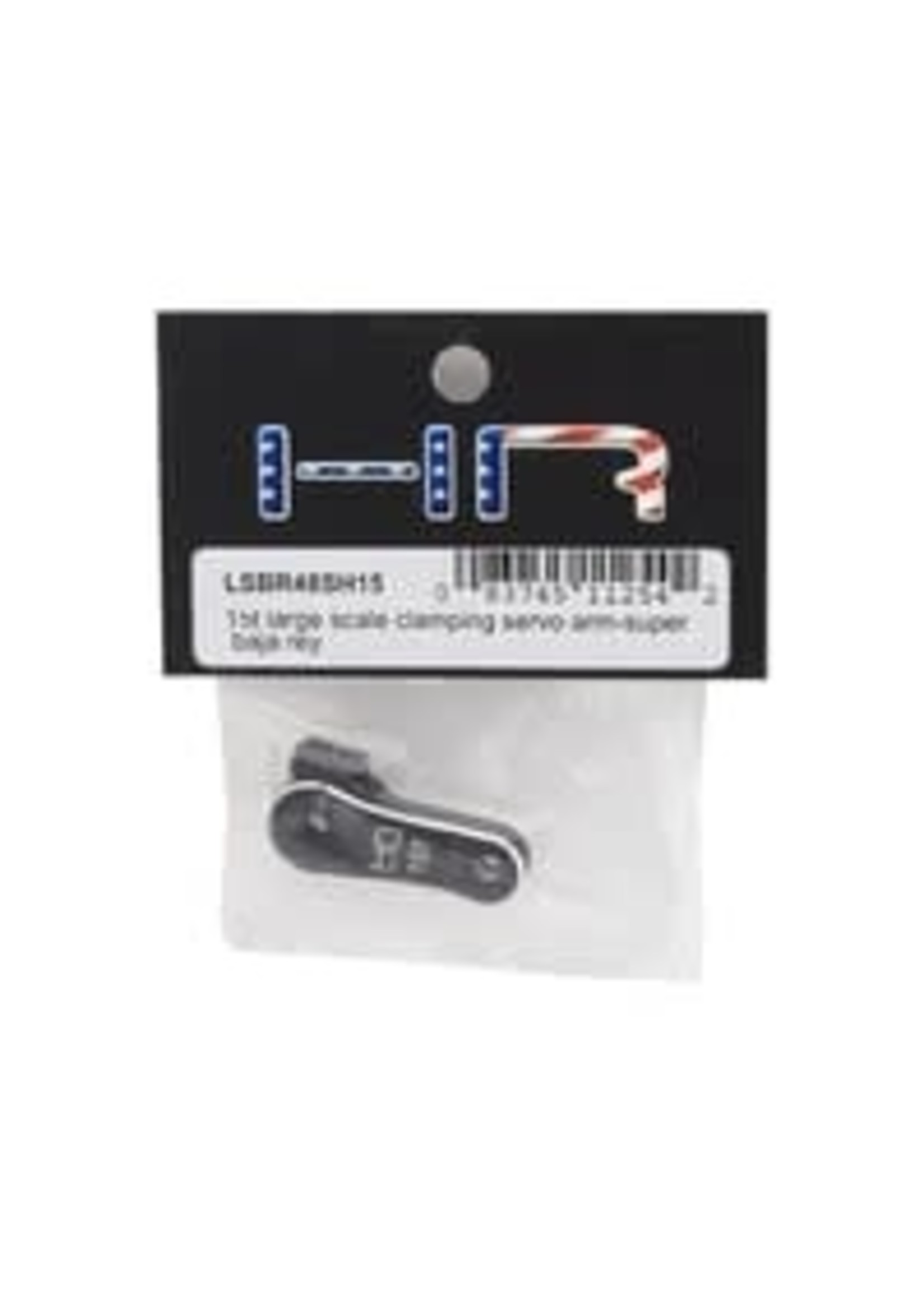 Hot Racing HRALSBR48SH15 Hot Racing Losi Super Baja Rey/Rock Rey Aluminum Large Scale Clamping Servo Arm
