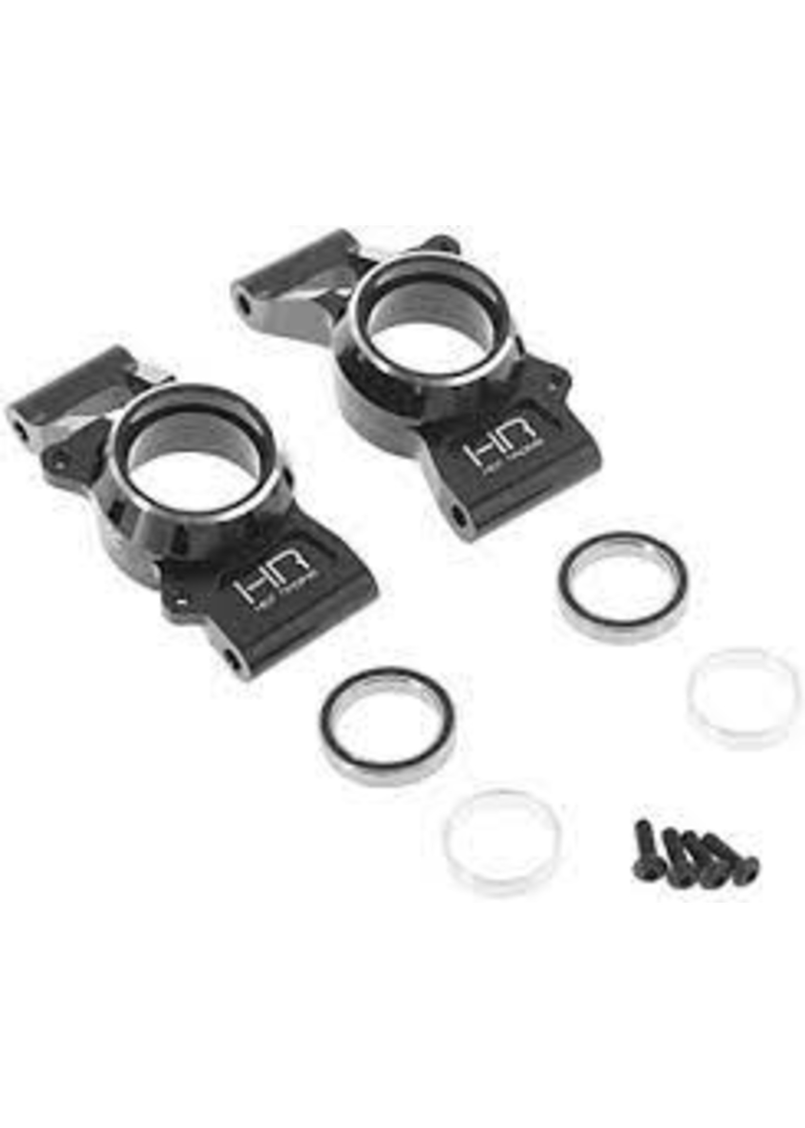 Hot Racing HRAXMX2201 Hot Racing Traxxas X-Maxx Aluminum Rear Hub Carrier Set (Black)