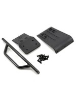 RPM Front Bumper/Skid Plate, Black: SLH 4x4