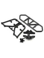 RPM Rear Bumper, Black: SLH 4x4