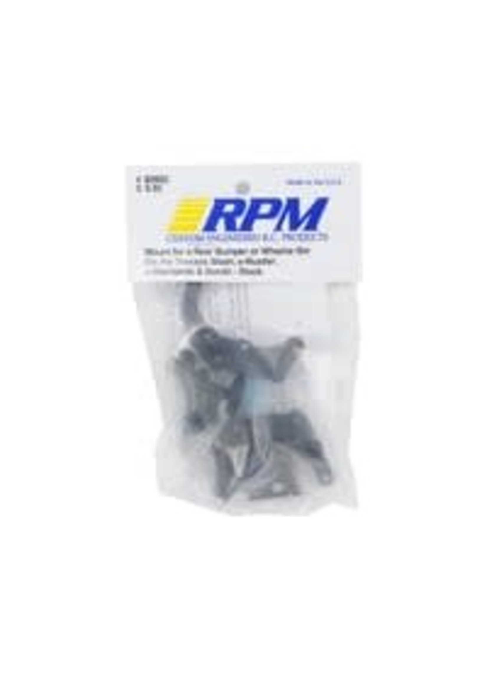 RPM RPM80902 Rear Bumper/Wheely Bar Mnt, Black: ST, BA, RU, SLH