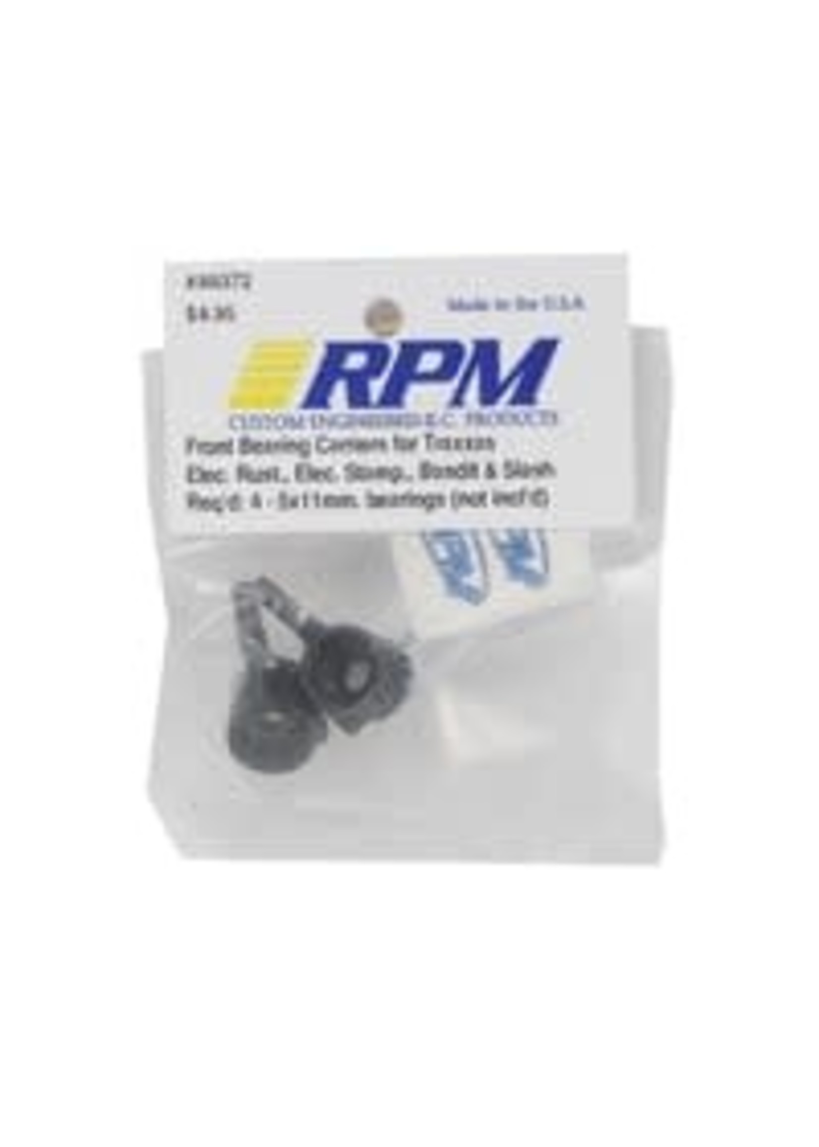 RPM RPM80372 Front Bearing Carriers, Black: RU, ST, BA, SLH