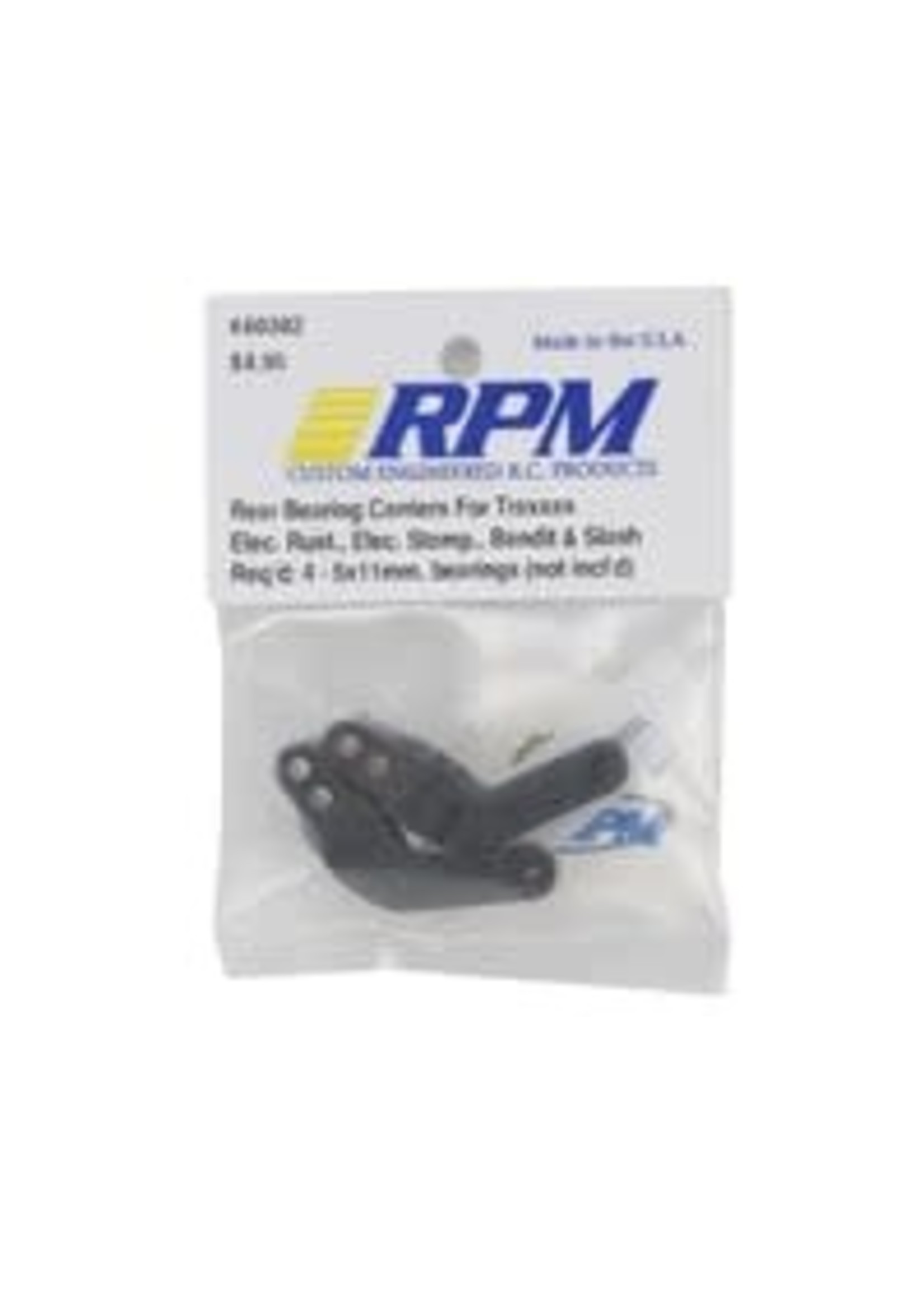 RPM RPM80382 Rear Bearing Carriers, Black: RU, ST, BA, SLH