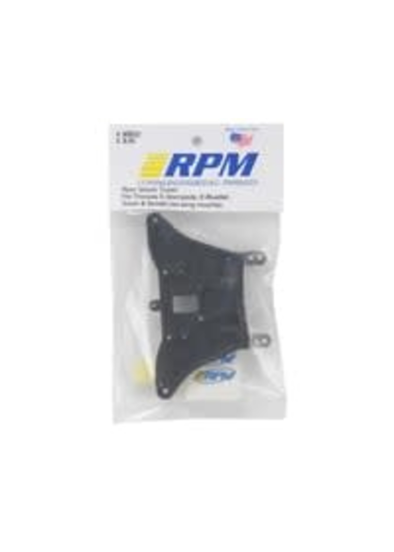 RPM RPM80832 R Shock Tower,Black: RU, ST, BA, SLH