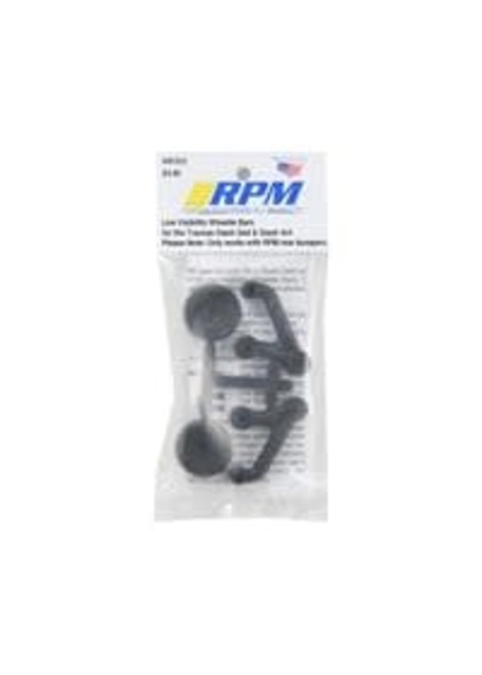 RPM RPM81312 Low Visibility Wheelie Bars: Slash 2WD, Slash 4x4