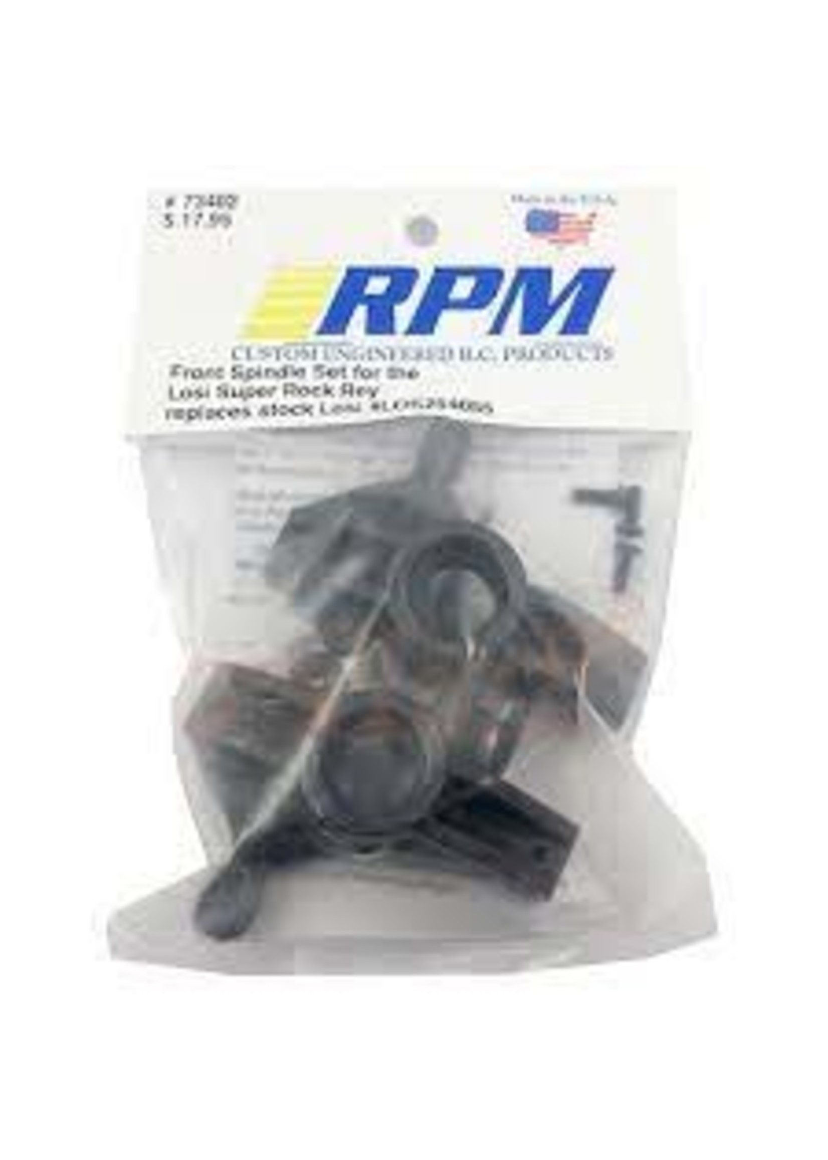 RPM RPM73402 Front Spindle Set for Losi Super Rock Rey