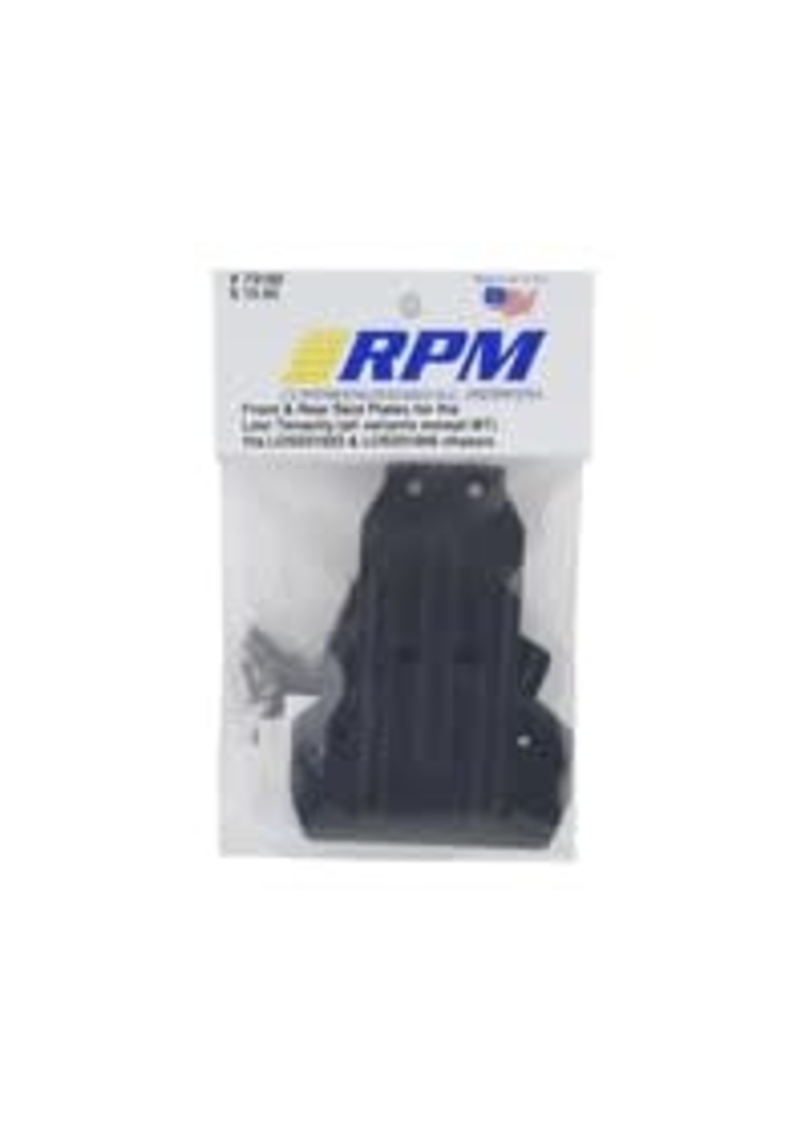 RPM RPM73182 Front & Rear Skid Plates for the Losi Tenacity