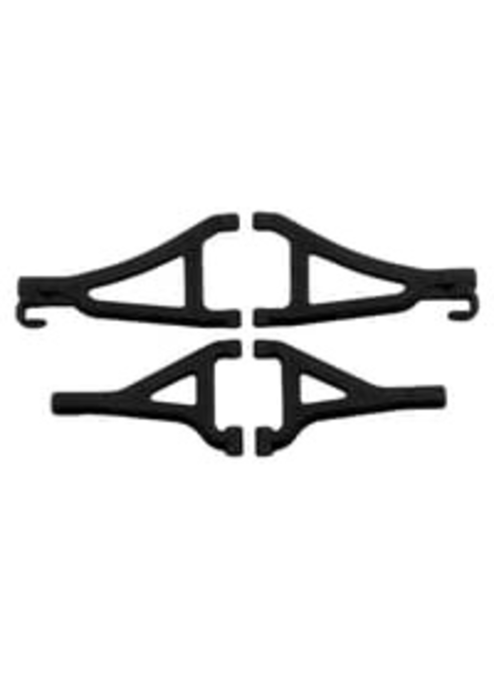 RPM RPM80692 RPM Front Upper & Lower A-Arm Set (1/16 E-Revo) (Black)
