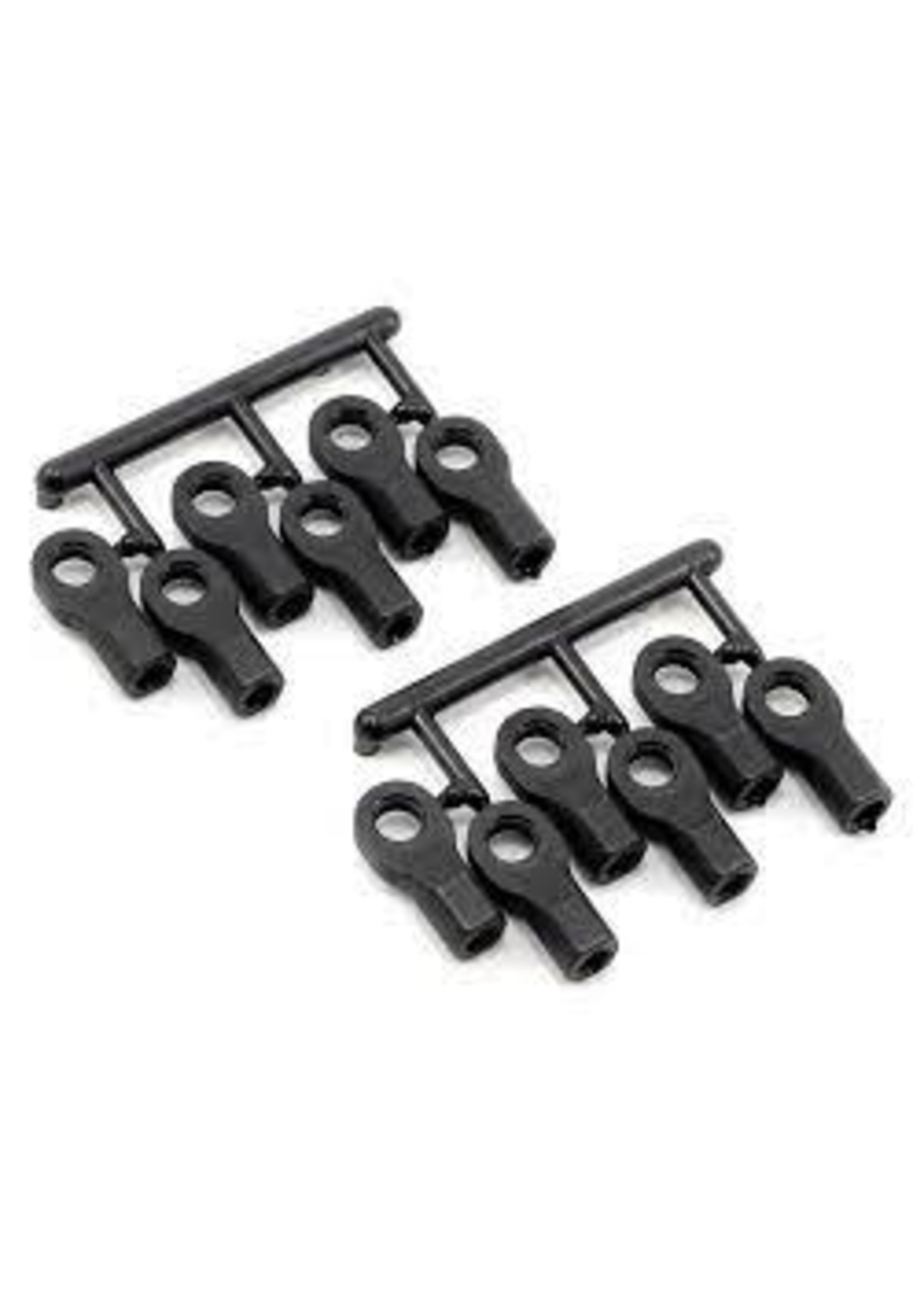 RPM RPM80472 RPM Short Traxxas Turnbuckle Rod End Set (Black) (12)