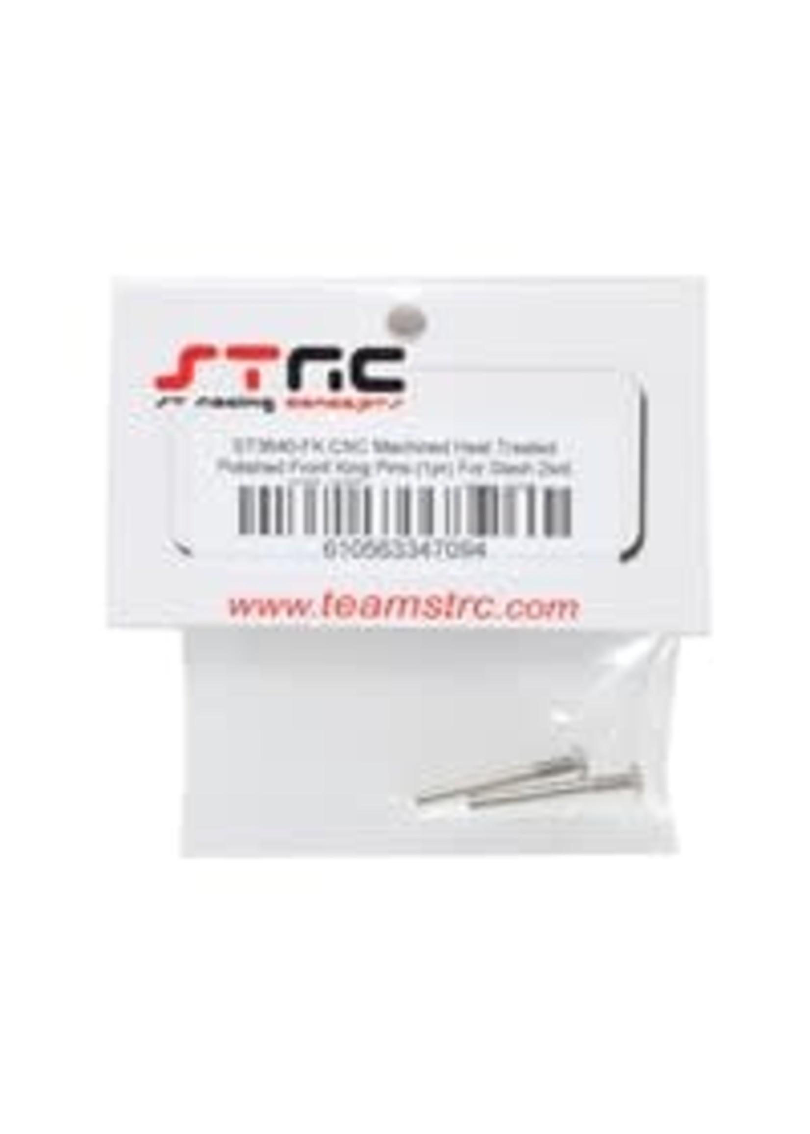 ST Racing Concepts SPTST3640-FK ST Racing Concepts Heat Treated Polished Front Inner Hinge Pin Set (2)