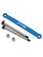 ST Racing Concepts ST Racing Concepts Stampede/Bigfoot Aluminum Front Hinge Pin Brace (Blue)