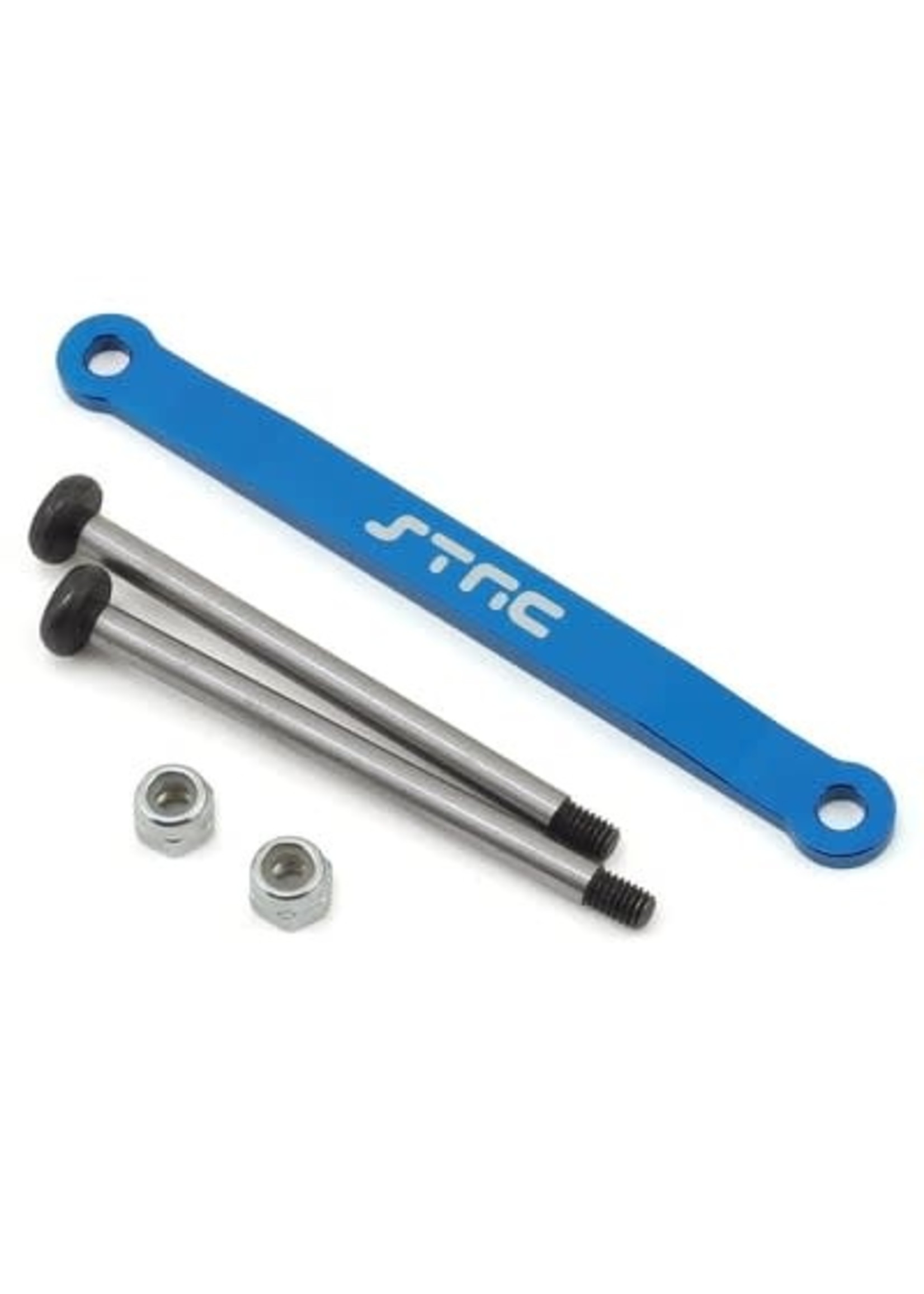 ST Racing Concepts SPTST2532XB ST Racing Concepts Stampede/Bigfoot Aluminum Front Hinge Pin Brace (Blue)