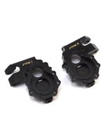 ST Racing Concepts ST Racing Concepts Traxxas TRX-4 Brass Front Steering Knuckles (Black) (2)