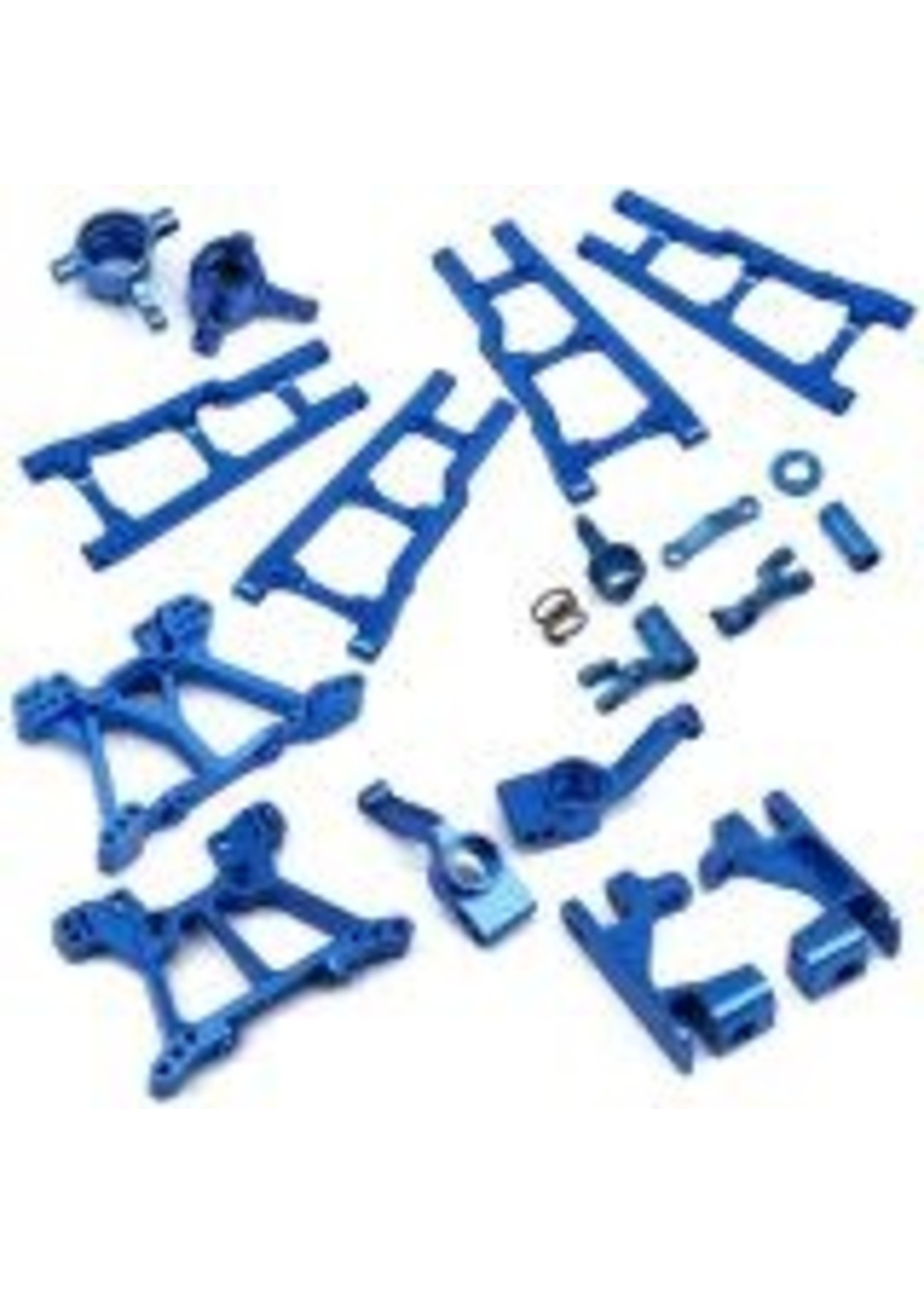 Power Hobby PHTRX422 Powerhobby Aluminum Upgrade Conversion Kit Traxxas Slash Rustler Stampede BLUE