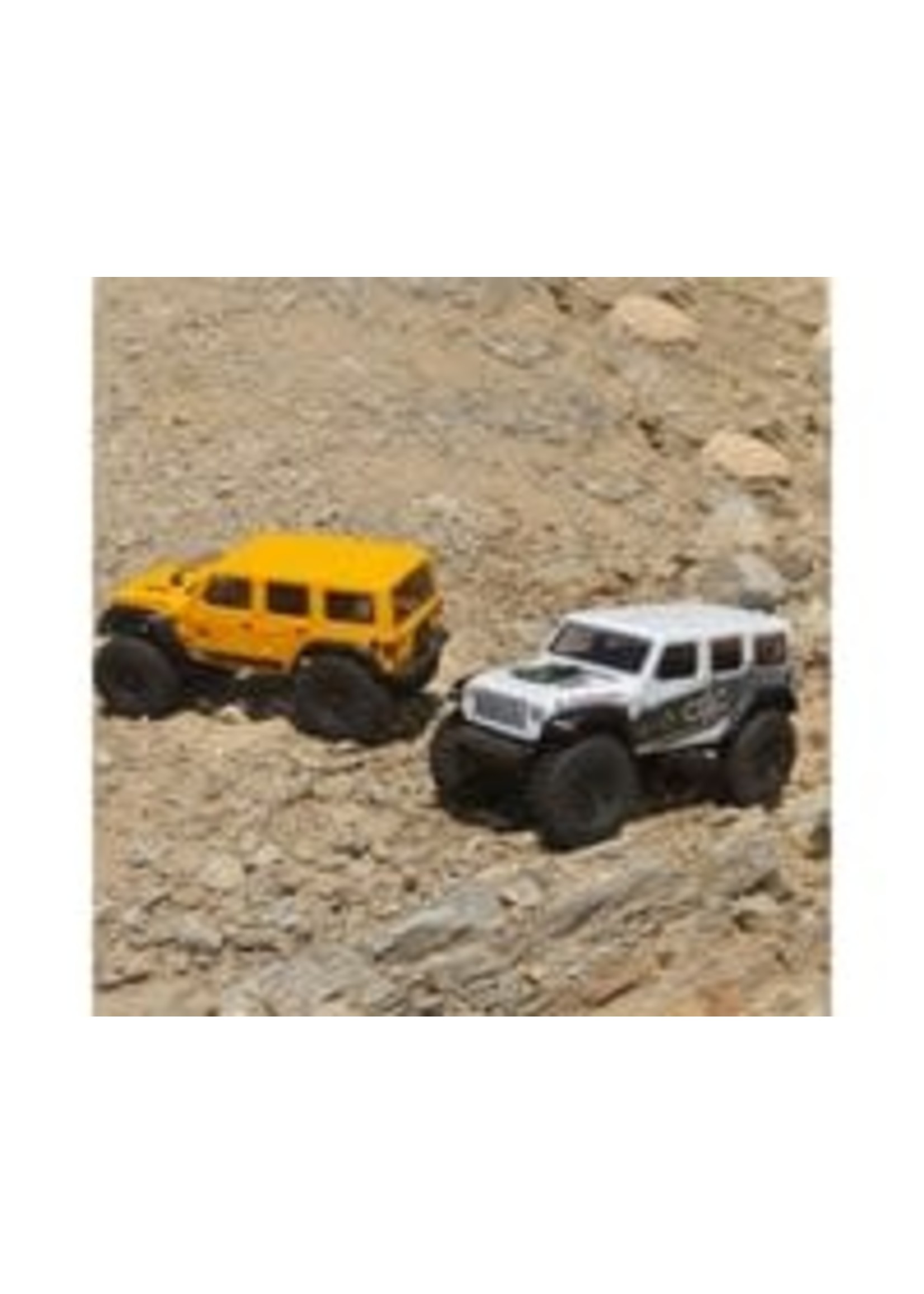 Axial AXI00002V2T2 Axial SCX24 2019 Jeep Wrangler JLU CRC 1/24 4WD RTR Scale Mini Crawler (Yellow) w/2.4GHz Radio