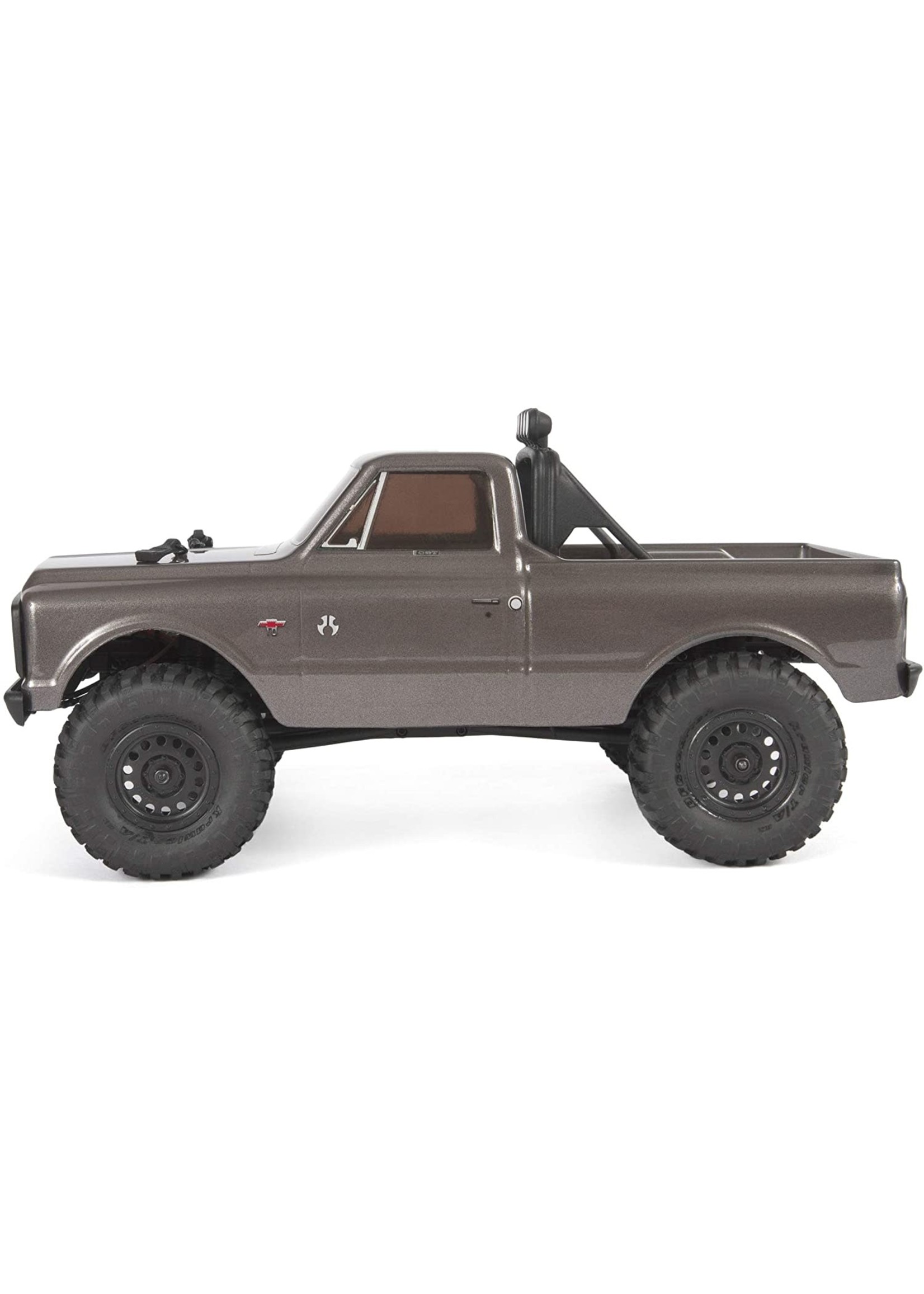 Axial AXI00001T2 SCX24 1967 Chevrolet C10 1/24 4WD-RTR, Dark Silver