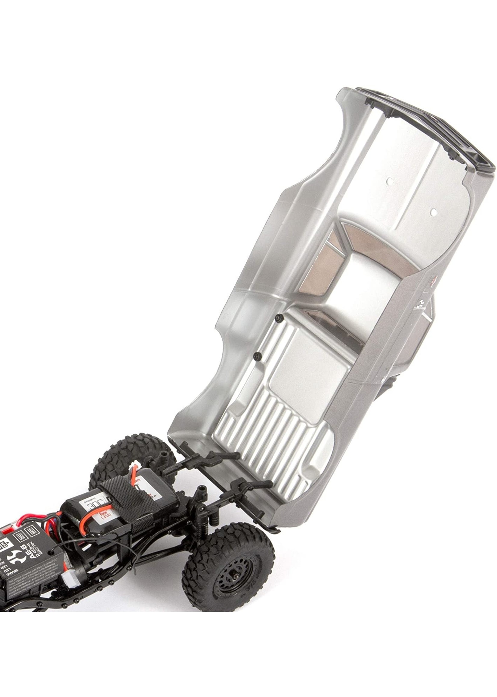 Axial AXI00001T2 SCX24 1967 Chevrolet C10 1/24 4WD-RTR, Dark Silver