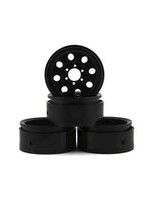 Element RC Element RC Enduro 1.9" The Ocho Beadlock Crawler Wheels (Black) (4)