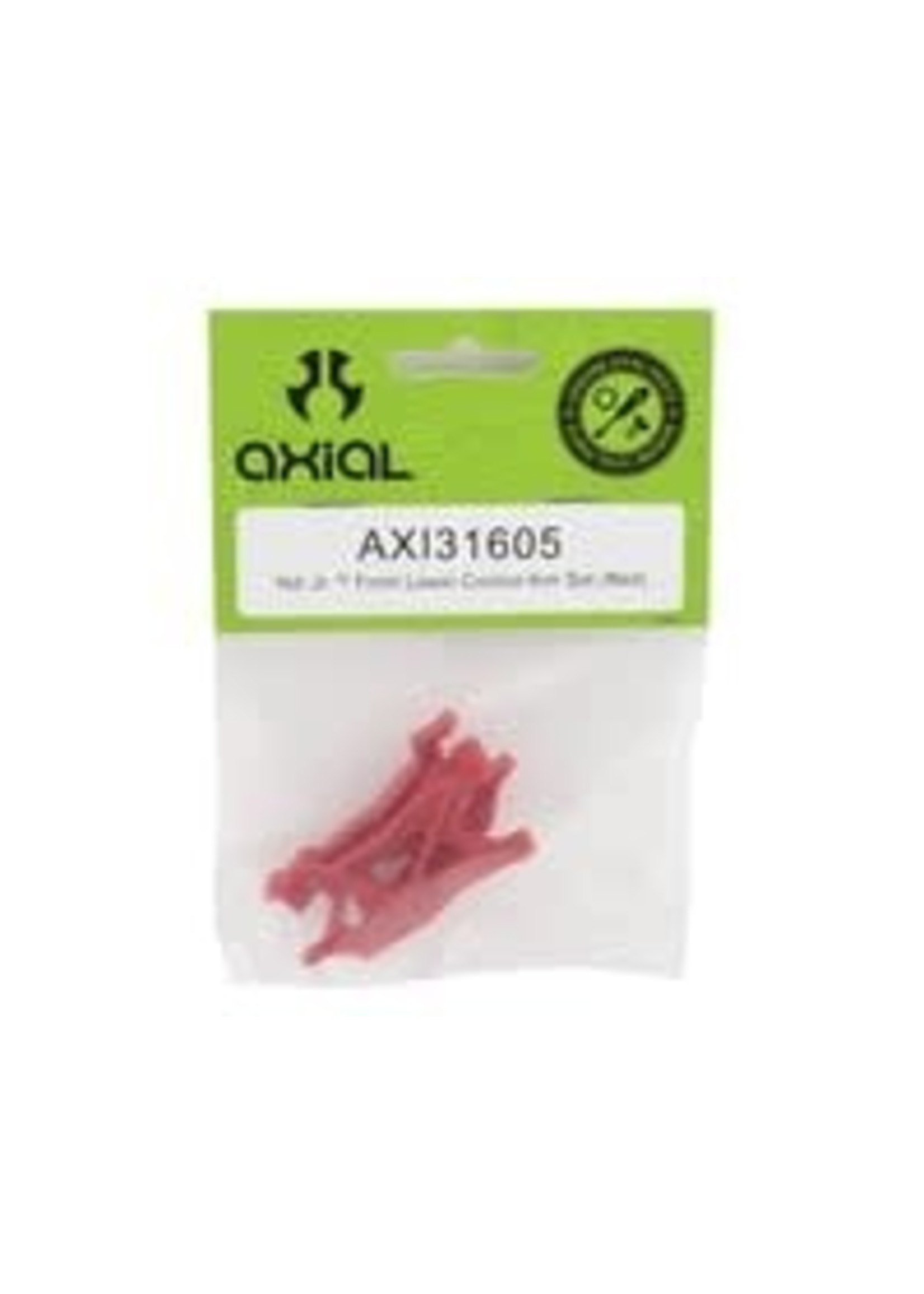 Axial AXI31605 Axial 1/18 Yeti Jr Front Lower Control Arms (Red)