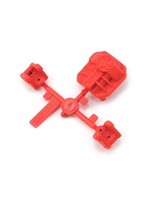 Axial AX31384 AR44 Differential Cover/Link Mounts Red