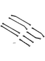 Hot Racing Hot Racing Axial SCX24 Aluminum High Clearance 4 Link Set (153.7mm)