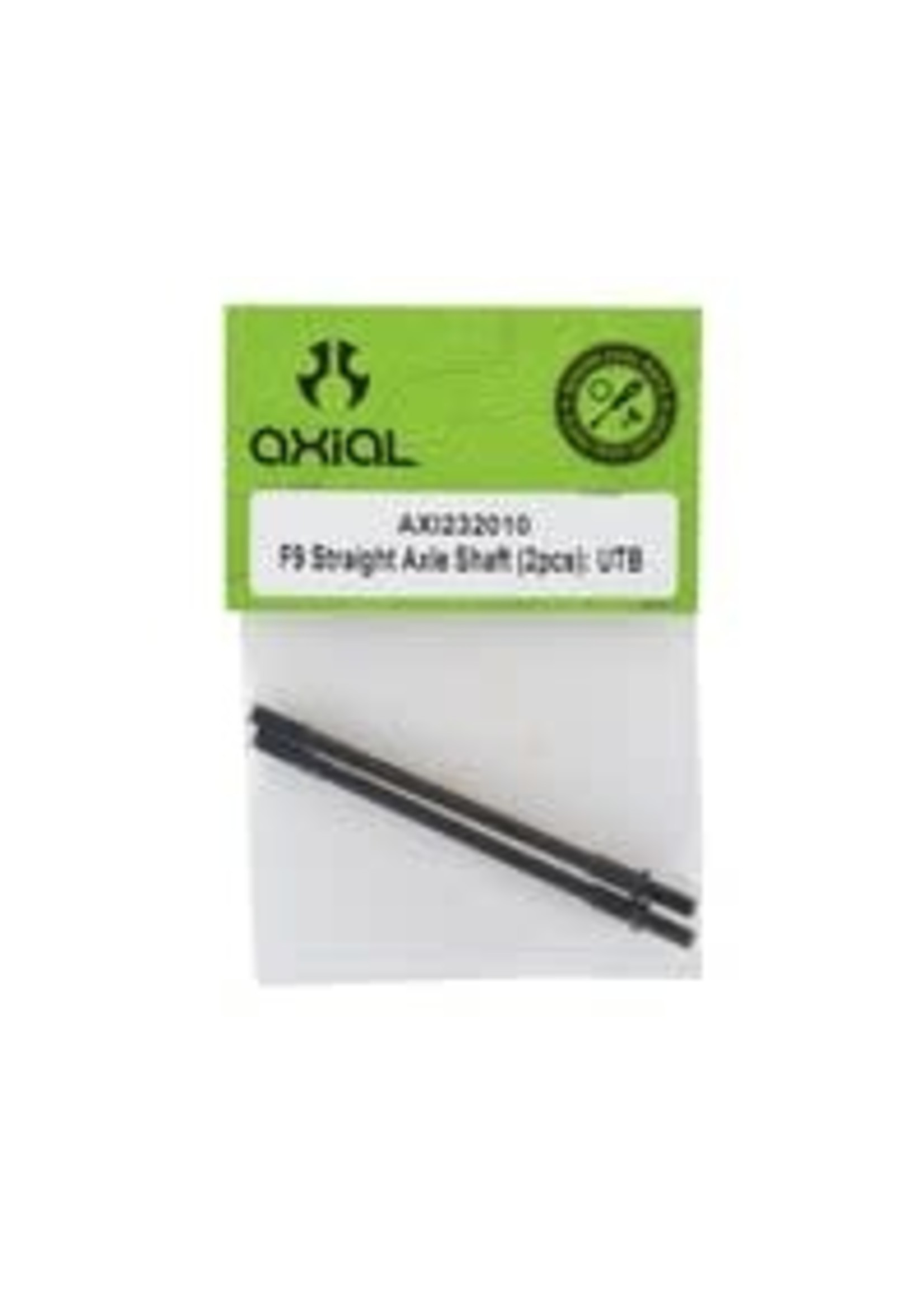 Axial AXI232010 F9 Straight Axle Shaft (2pcs): UTB