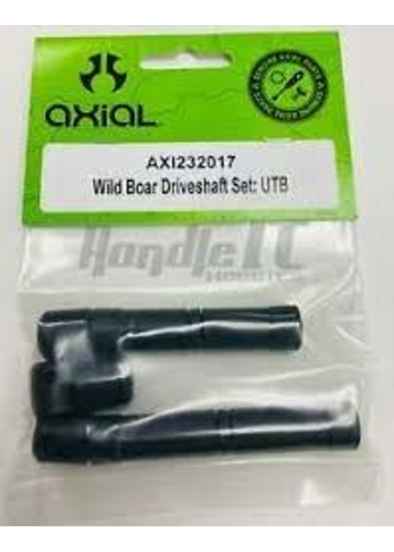 Axial AXI232017 Wild Boar Driveshaft Set: UTB