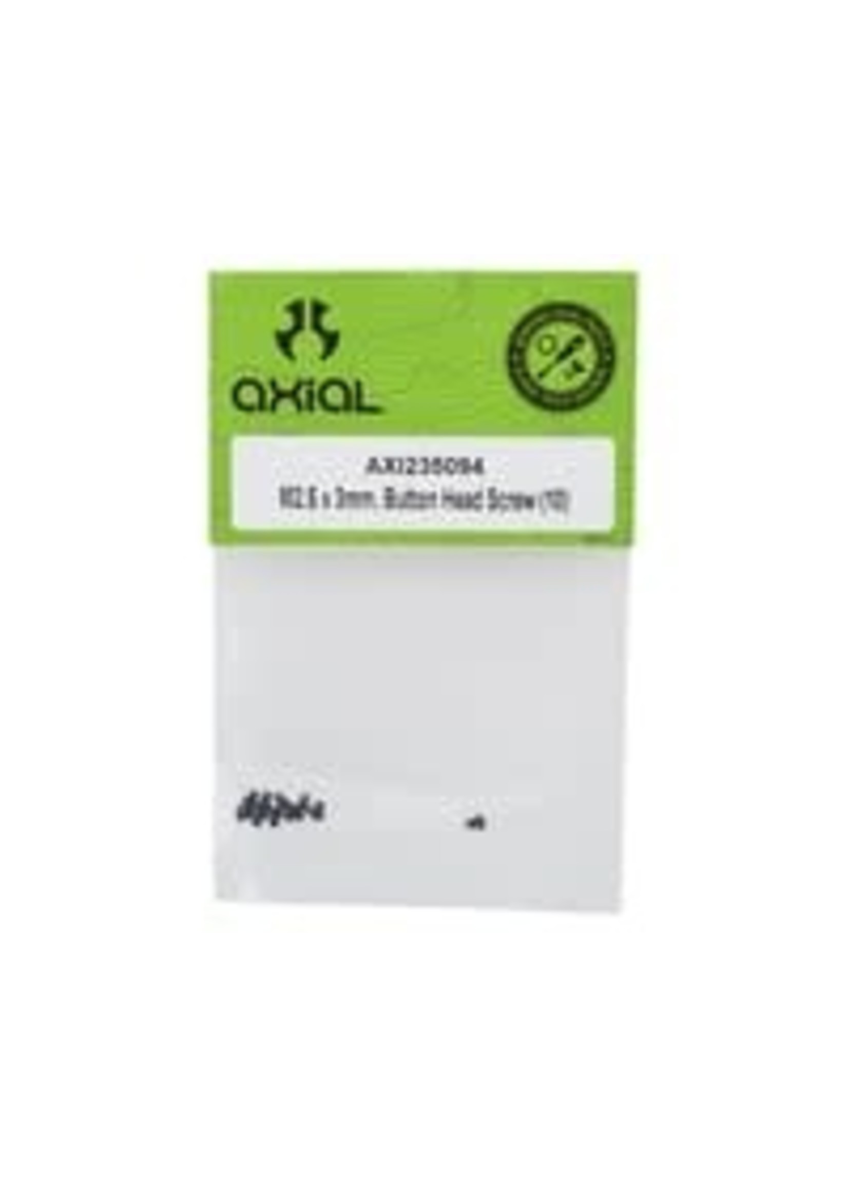 Axial AXI235094 Axial 2.5x3mm Button Head Screw (10)