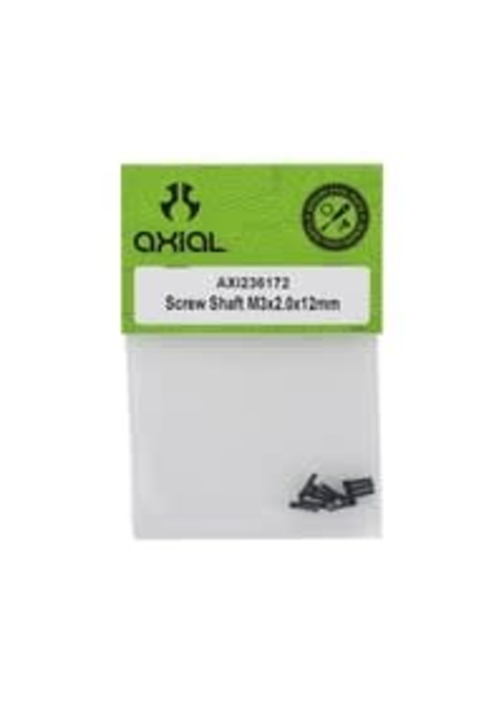 Axial AXI236172 Axial 3x2.0x12mm Screw Shaft (10)