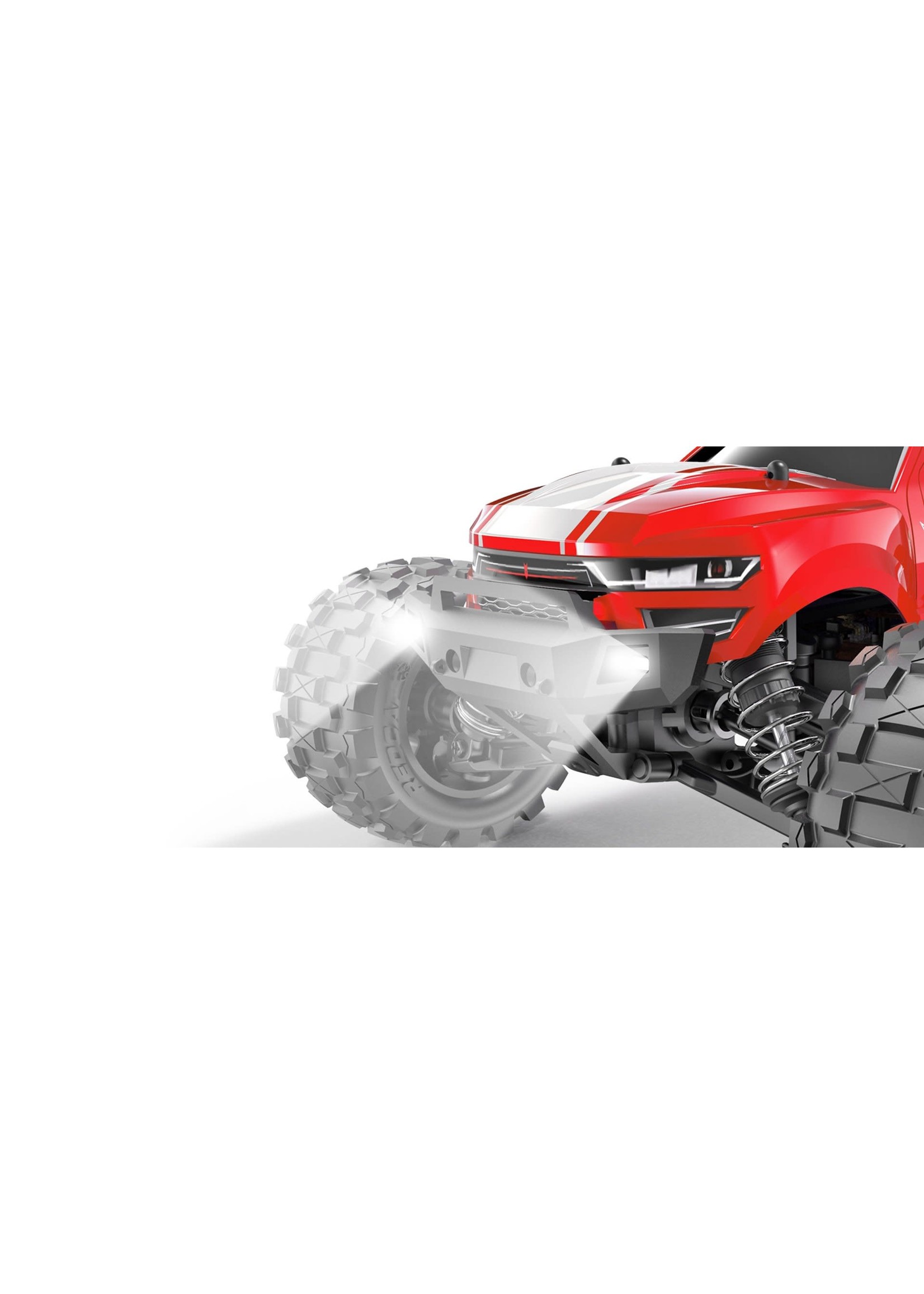 Redcat Racing RER13648 Volcano-16 1/16 Scale Monster Truck - Red