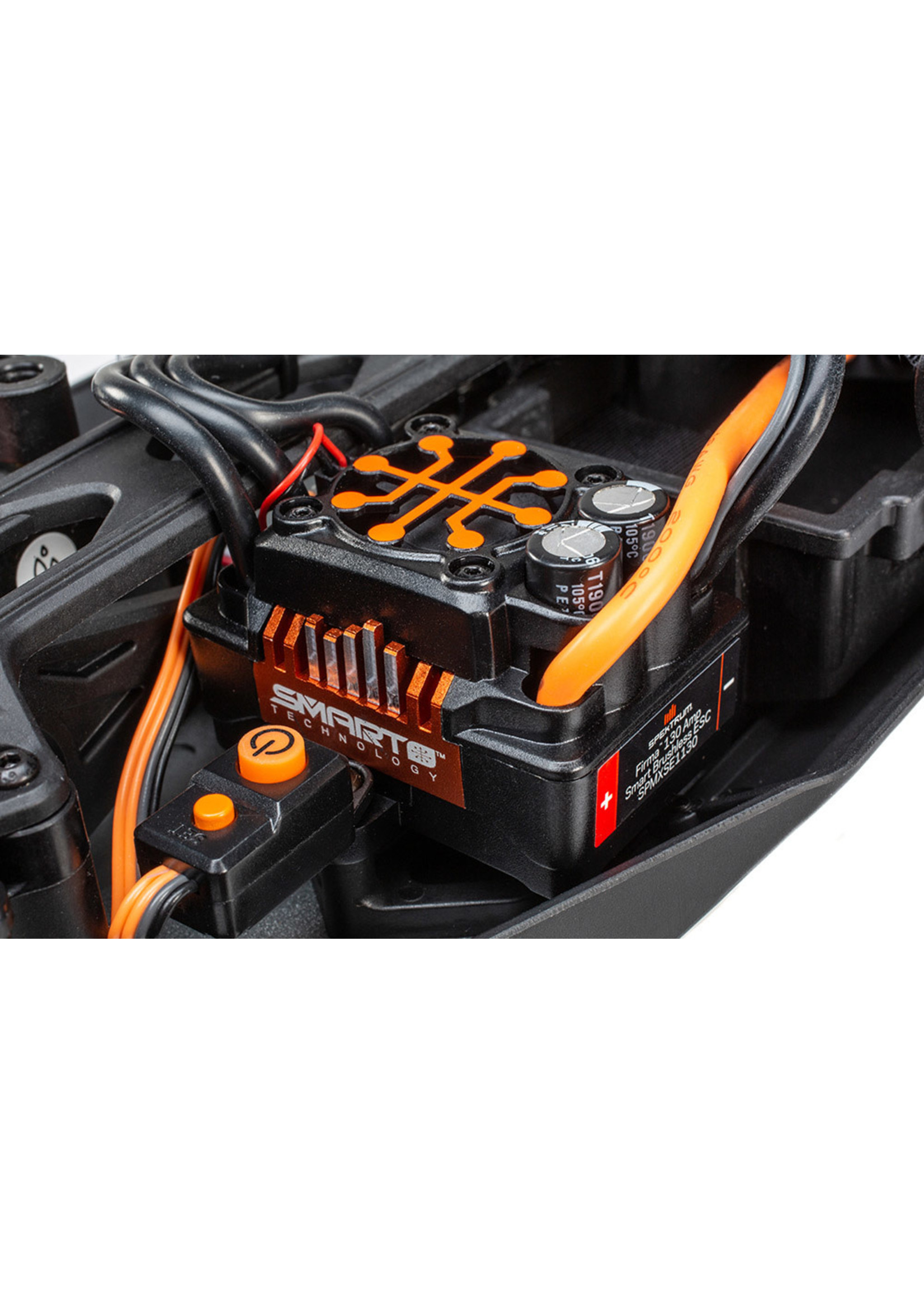 Losi LOS03028T2 Lasernut U4 Black, SMART ESC: 1/10 4WD RTR
