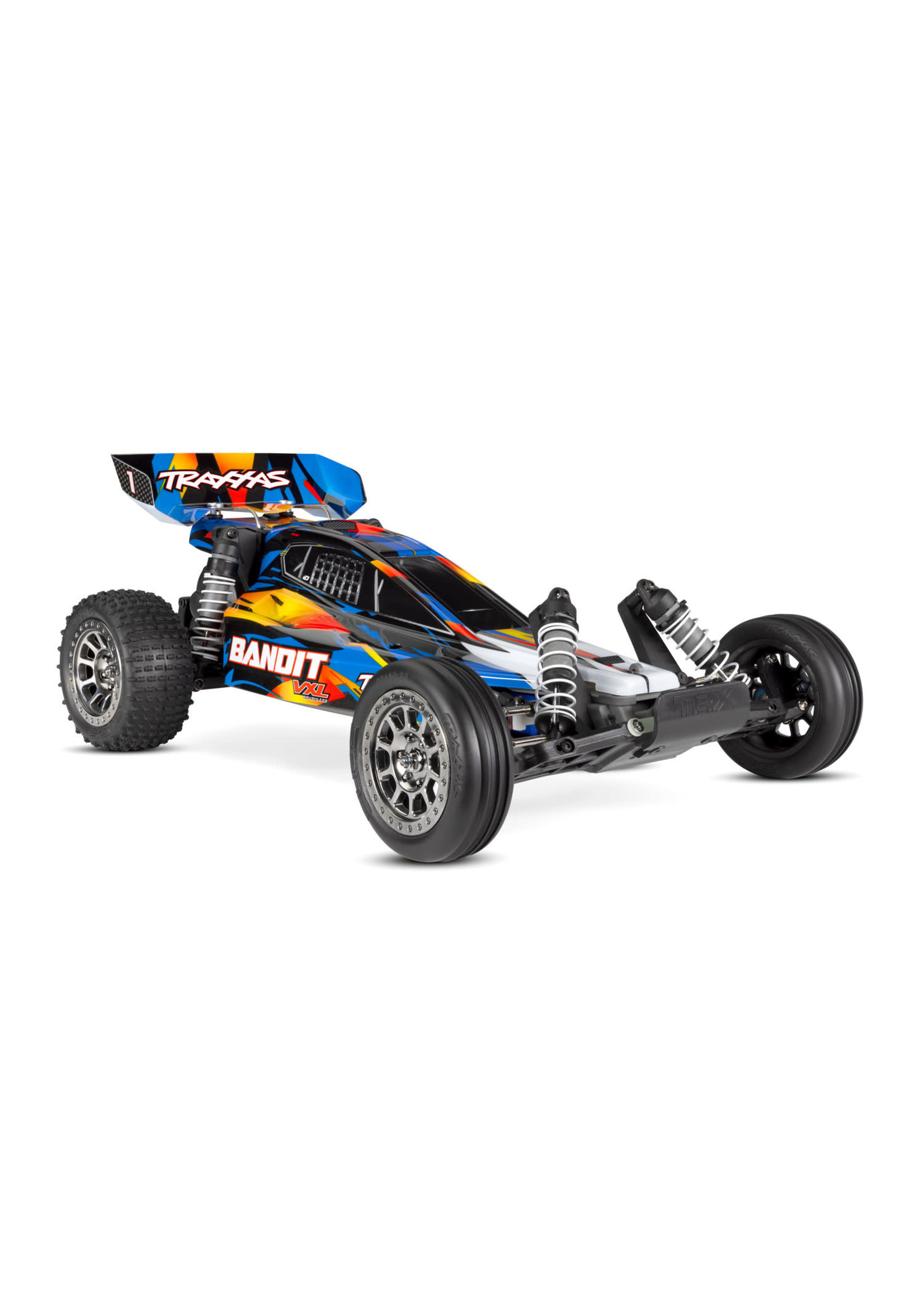 Traxxas Bandit VXL Brushless 1/10 RTR 2WD Buggy (Blue) w Traxxas Bandit VXL Brushless 1/10 RTR 2WD Buggy (Blue) w