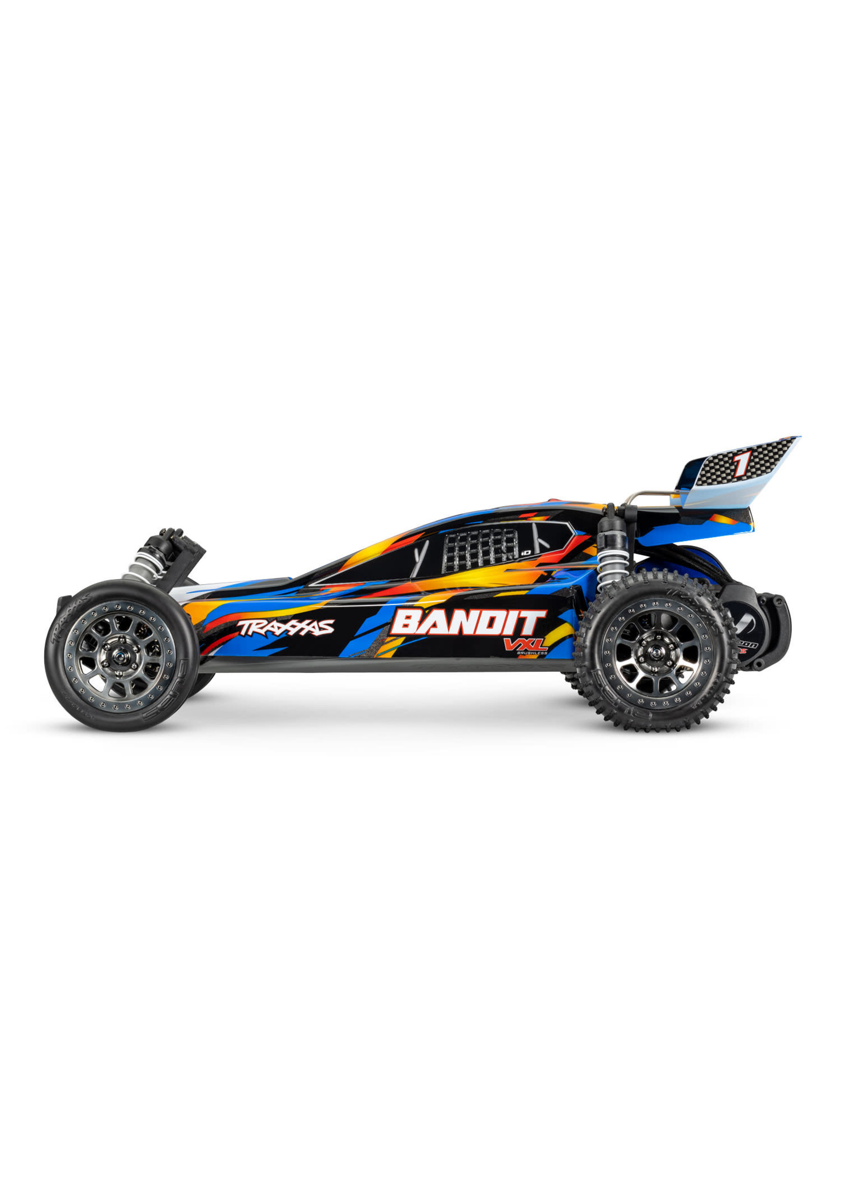Traxxas 24076-74-BLU Traxxas Bandit VXL Brushless 1/10 RTR 2WD Buggy (Blue) w/Magnum 272R, TQi 2.4GHz Radio & TSM
