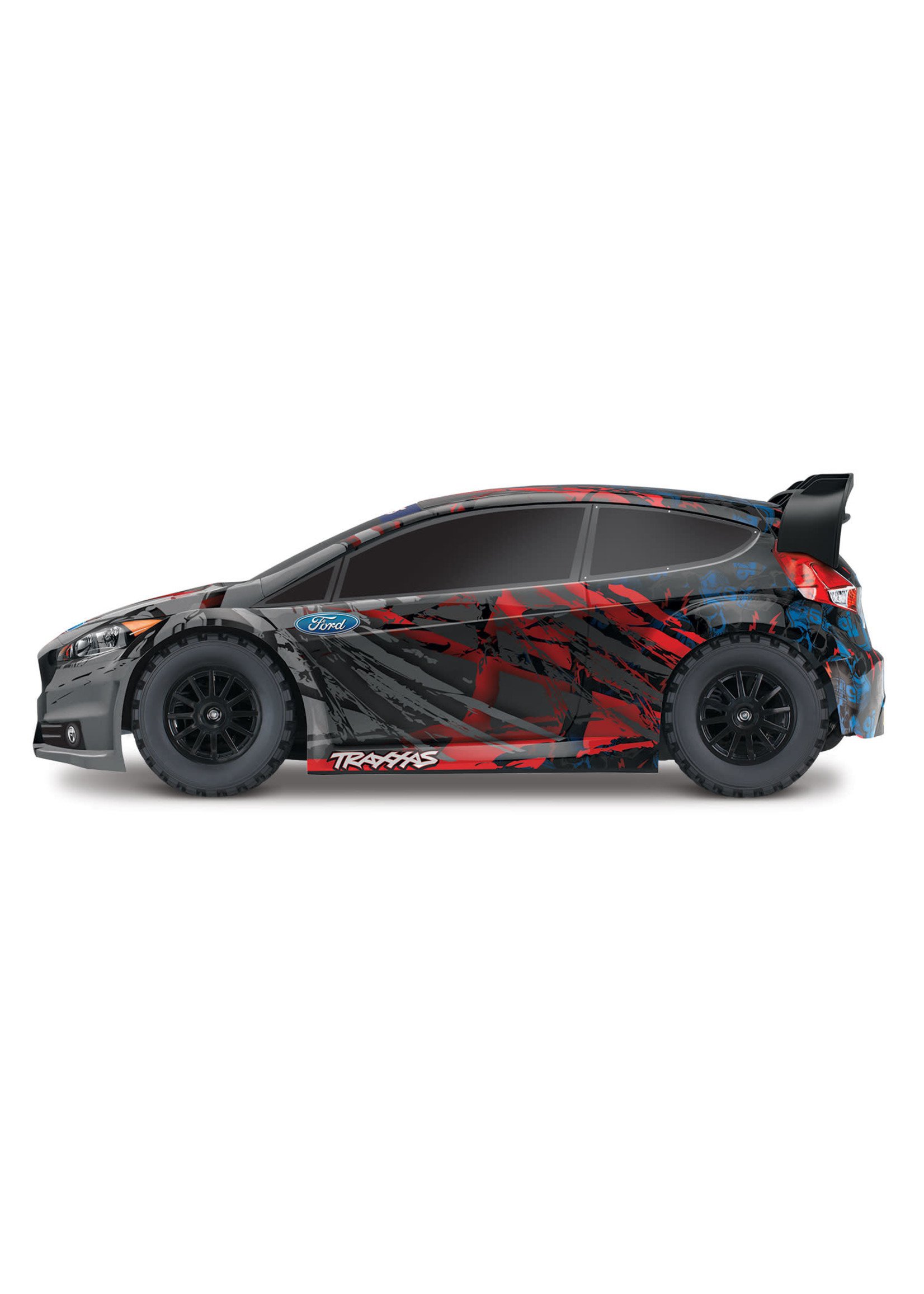 Traxxas 74054-4-R5 Ford Fiesta ST Rally: 1/10 Scale Electric Rally Racer with TQ 2.4GHz radio system