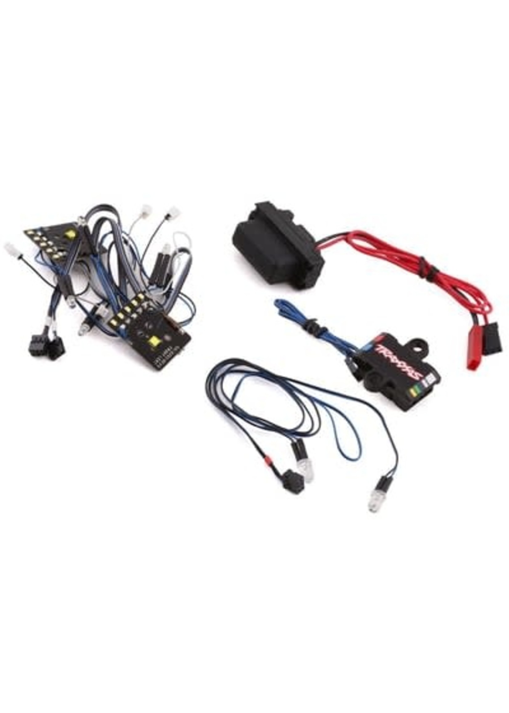 Traxxas 8898 LED light set, complete with power supply (contains headlights, tail lights, roof lights, & distribution block) (fits #8811 or #8825 body)