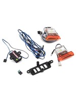 Traxxas LED light set, complete with power supply (contains headlights, tail lights, side marker lights, & distribution block) (fits #8010 body)