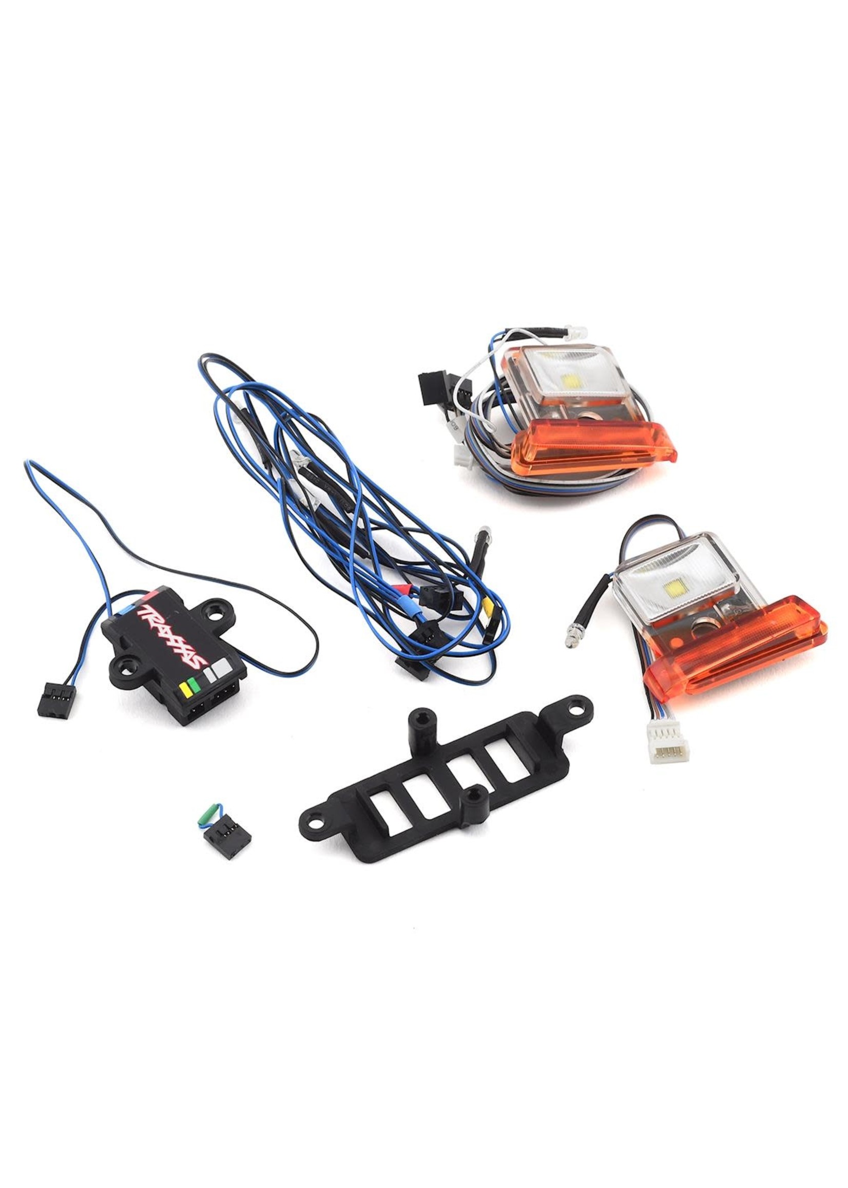 Traxxas 8035 LED light set, complete with power supply (contains headlights, tail lights, side marker lights, & distribution block) (fits #8010 body)