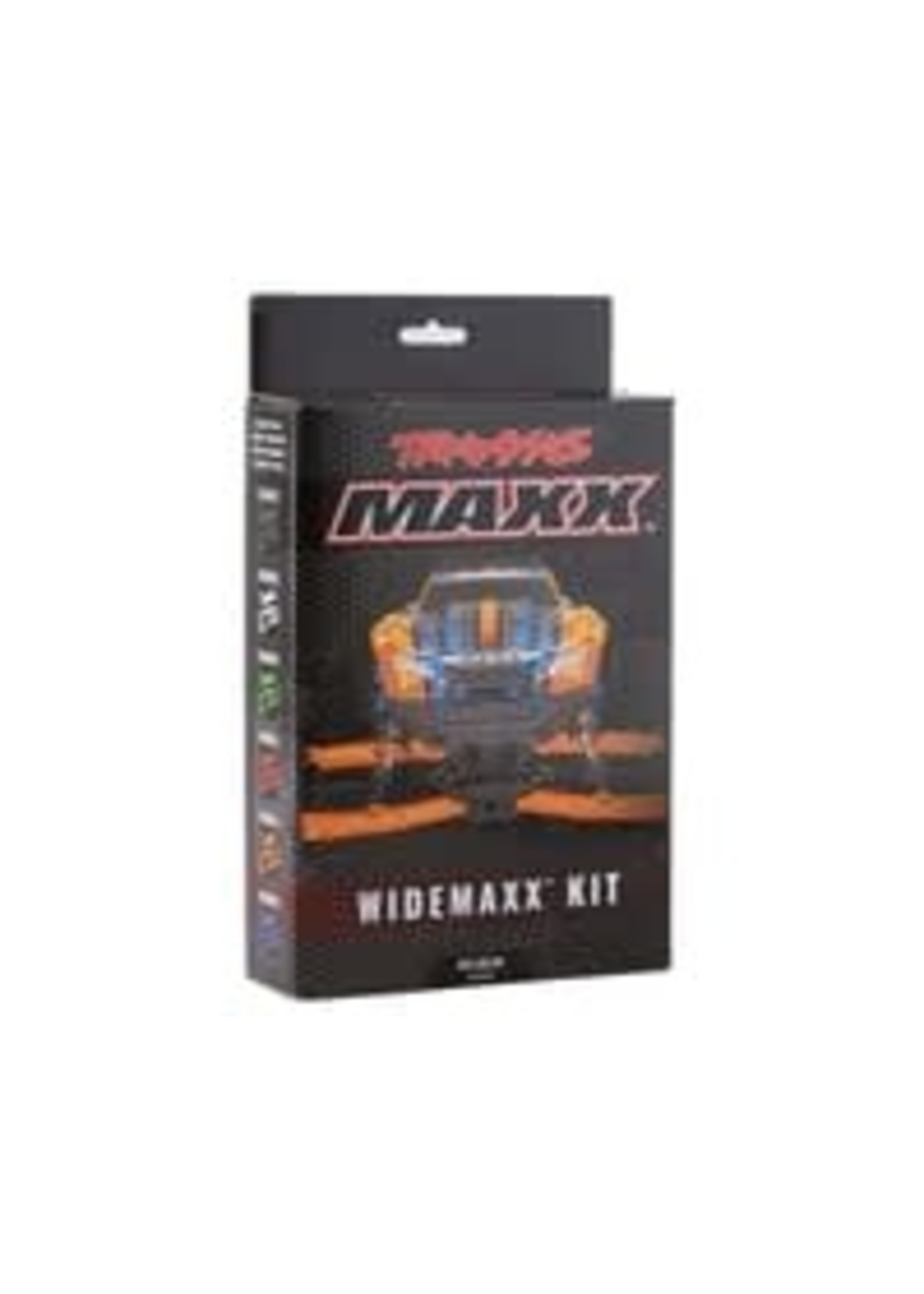 Traxxas 8995 Suspension kit, WideMaxx , black (includes front & rear suspension arms, front toe links, outer half shafts (extended), rear shock springs)
