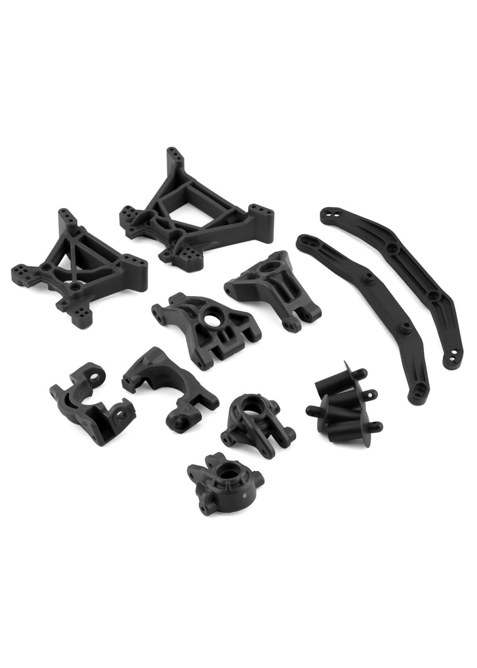 Traxxas 9080 Traxxas Hoss/Rustler/Slash 4x4 Extreme Heavy Duty Suspension Upgrade Kit (Black)