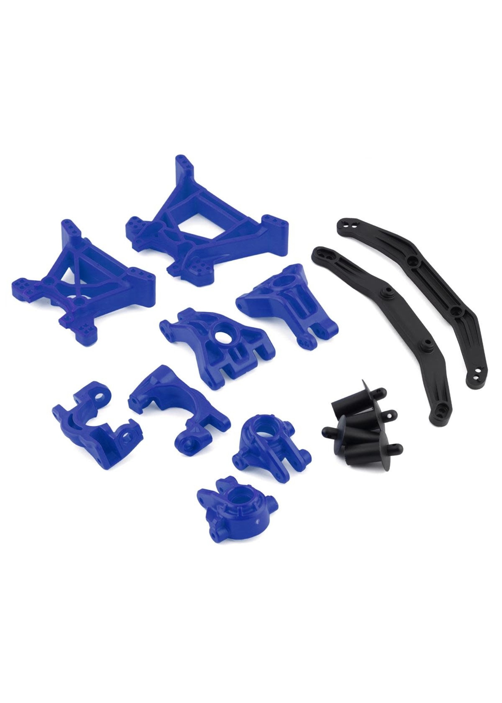 Traxxas 9080x Traxxas Hoss/Rustler/Slash 4x4 Extreme Heavy Duty Suspension Upgrade Kit (Blue)