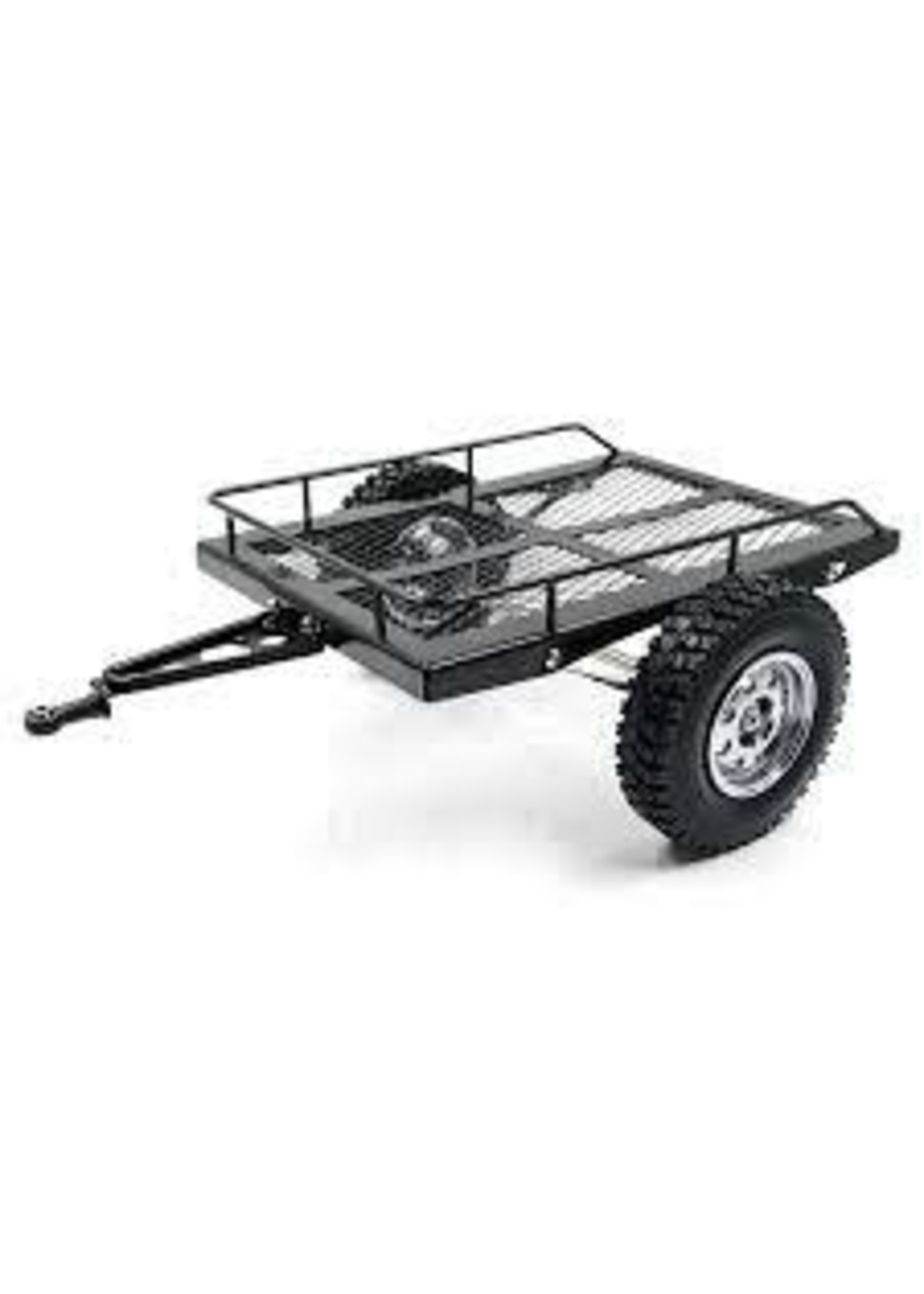 Yeah Racing Yeah Racing 1/10 Heavy Duty Metal Hitch Mount Trailer (11.22 Inches)